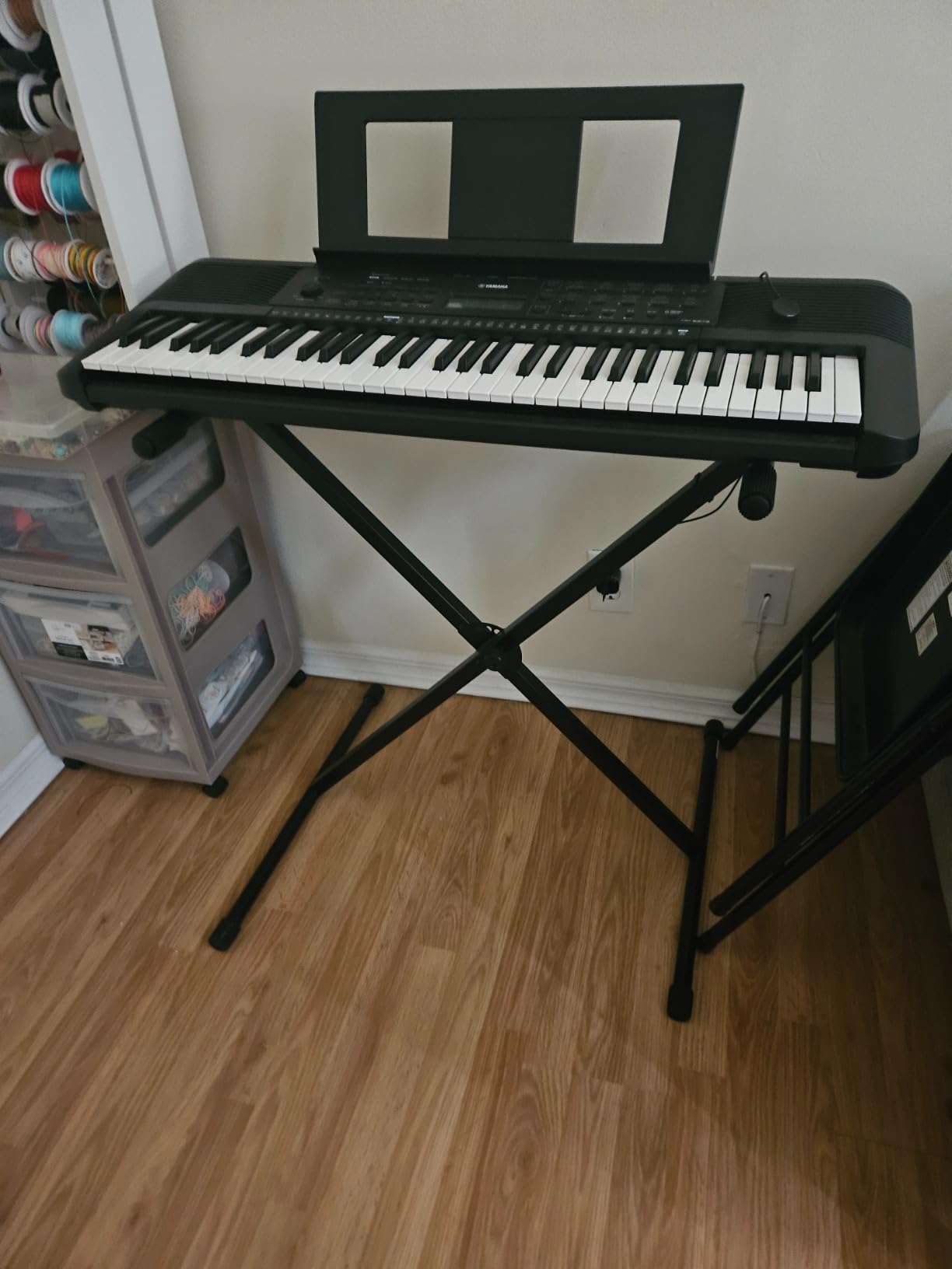 Yamaha OEM PKBS1MM X-style Portable Keyboard Stand customer photo 1