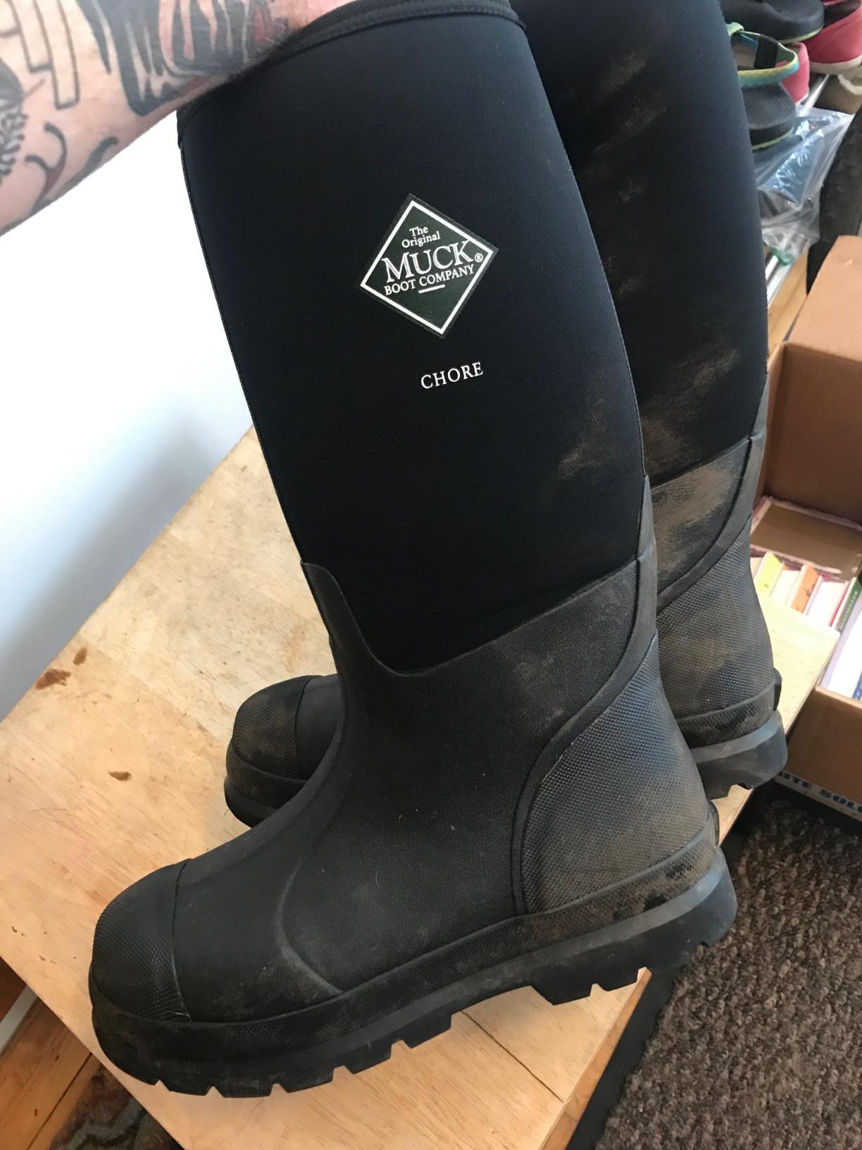 MUCK Men's Chore Cool Tall Boot customer photo 2