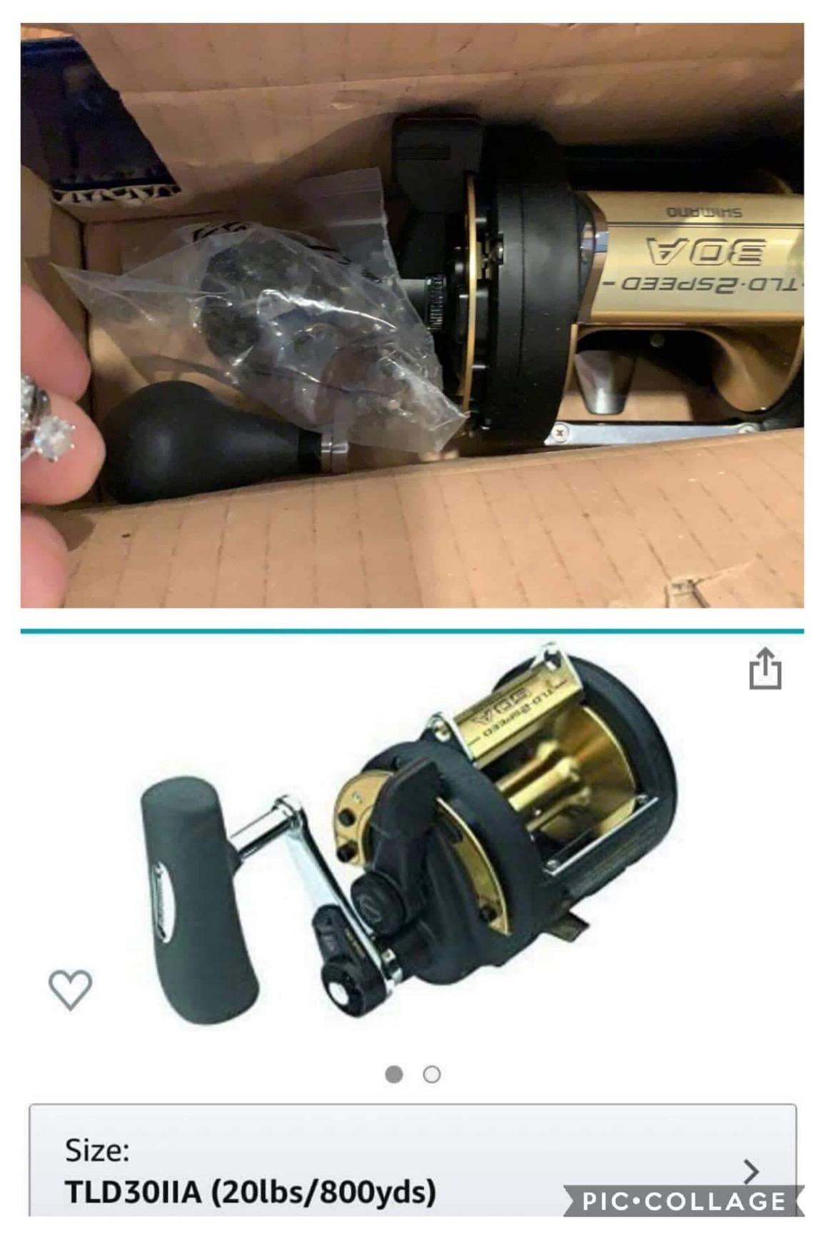 Shimano TLD II Conventional 2 Speed Trolling Reel customer photo 1