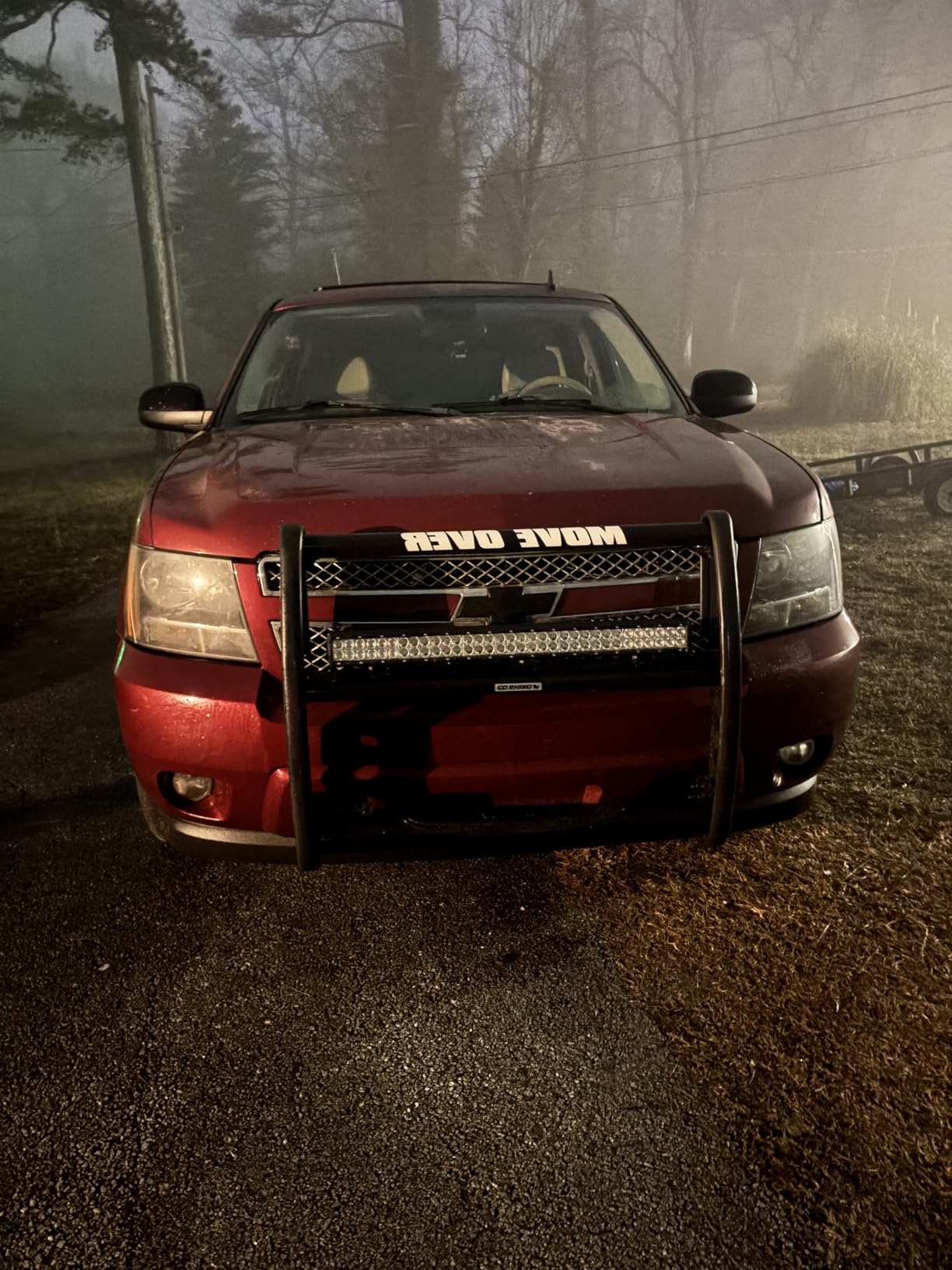 Go Rhino 3000 Series Center Grill Guard | Mild Steel, Black | 3160B | Fits 2007 - 2013 Chevrolet Avalanche; 2007 - 2014 Chevrolet Suburban 1500 (Excludes Hybrid) & Tahoe customer photo 2