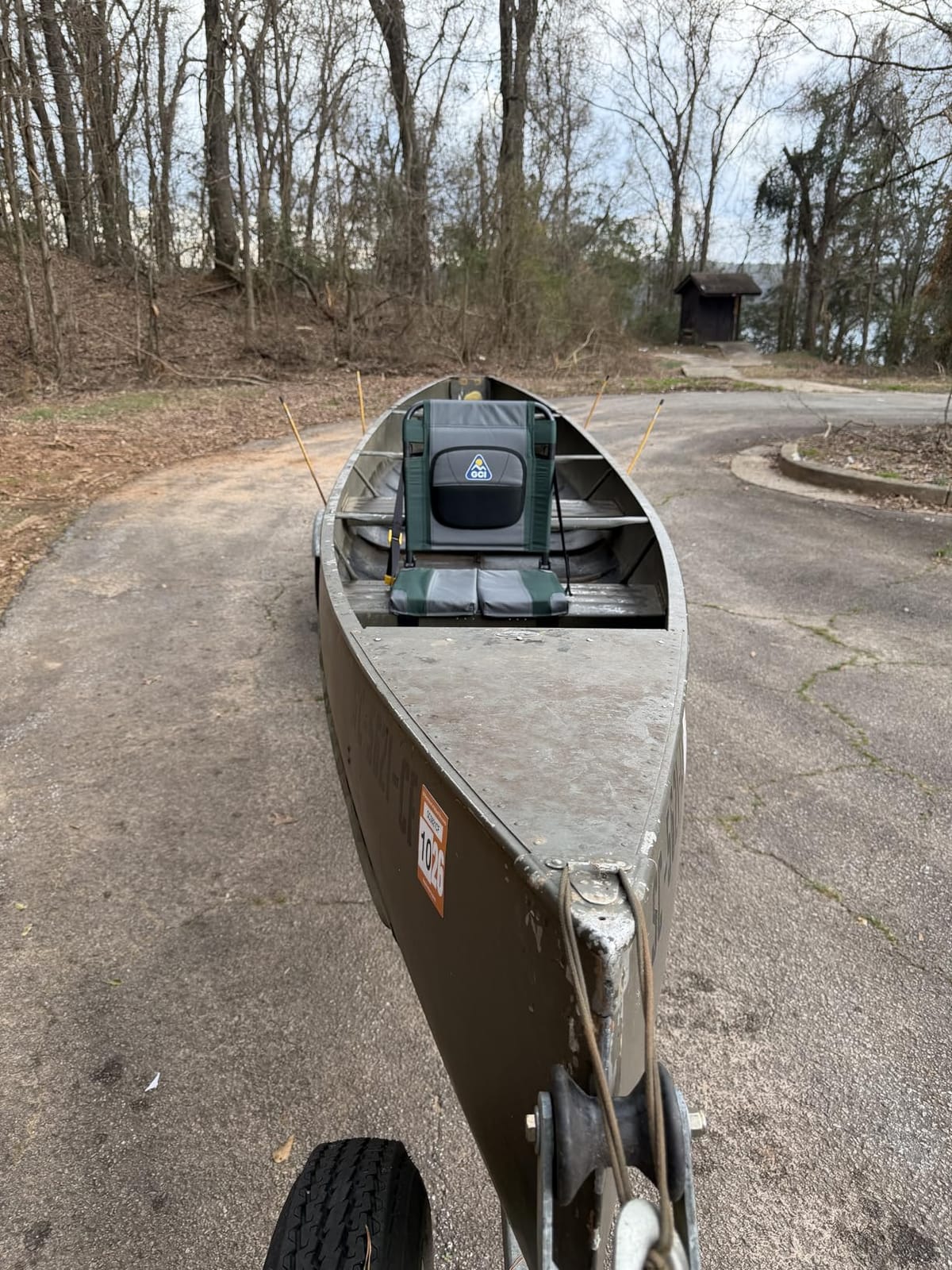 GCI Outdoor SitBacker Adjustable Canoe Seat with Back Support customer photo 1