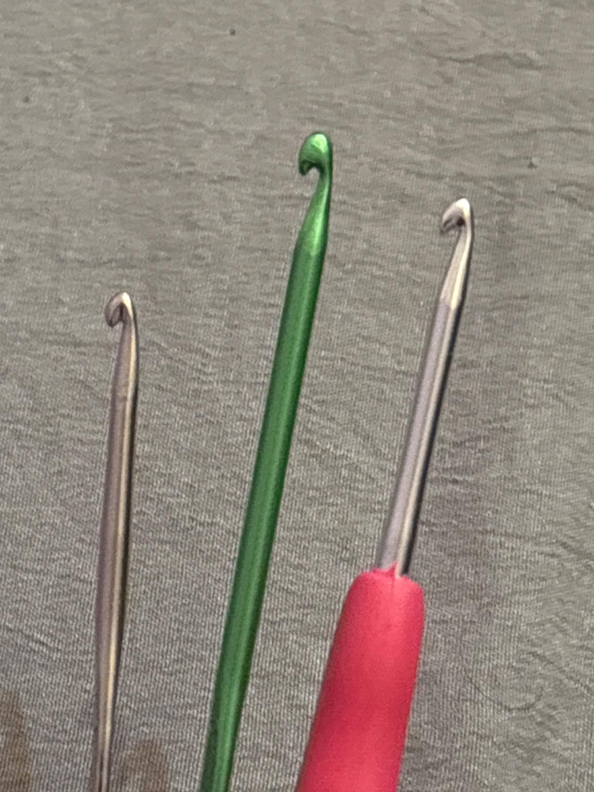 Boye Crochet Set Aluminum, Hook sizes: 3.125-6.5 mm, US D-K, Assorted | Anodized Aluminum | 8 Piece Set customer photo 2
