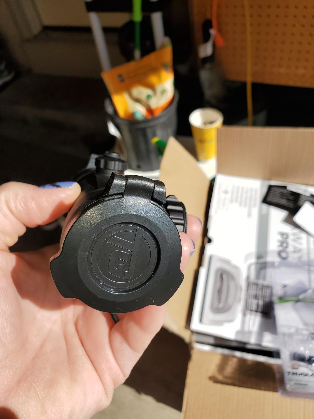 TruGlo Red-Dot Traditional Crossbow Tri Dot Sight | Unlimited eye relief Wide field of view Lightweight compact design customer photo 2