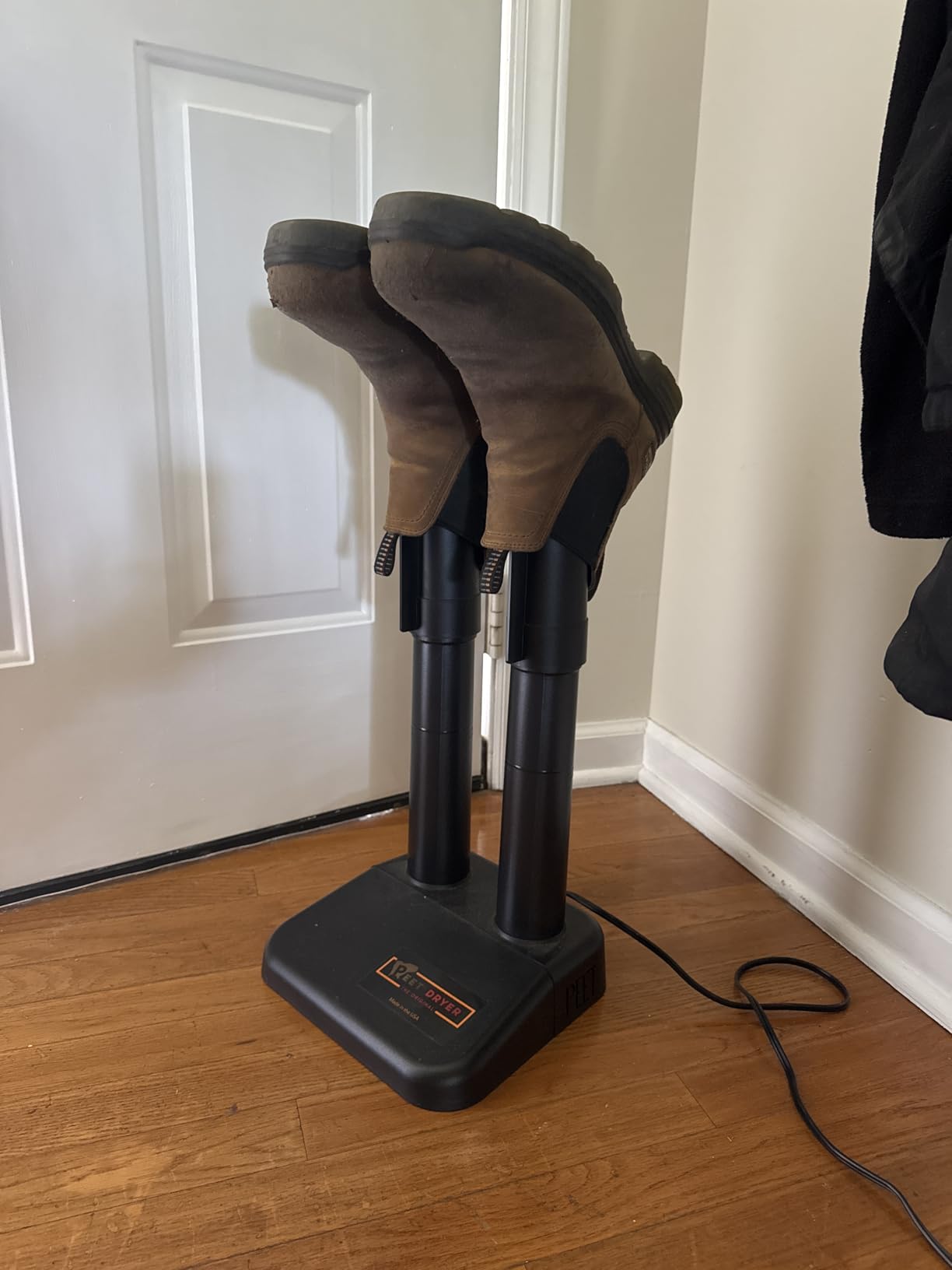 PEET, Original Dryer, Electric Shoe Dryer, Work Boots, Outdoor Gear, Athletic Gear, Silent,Energy-Efficient, Made in USA customer photo 2