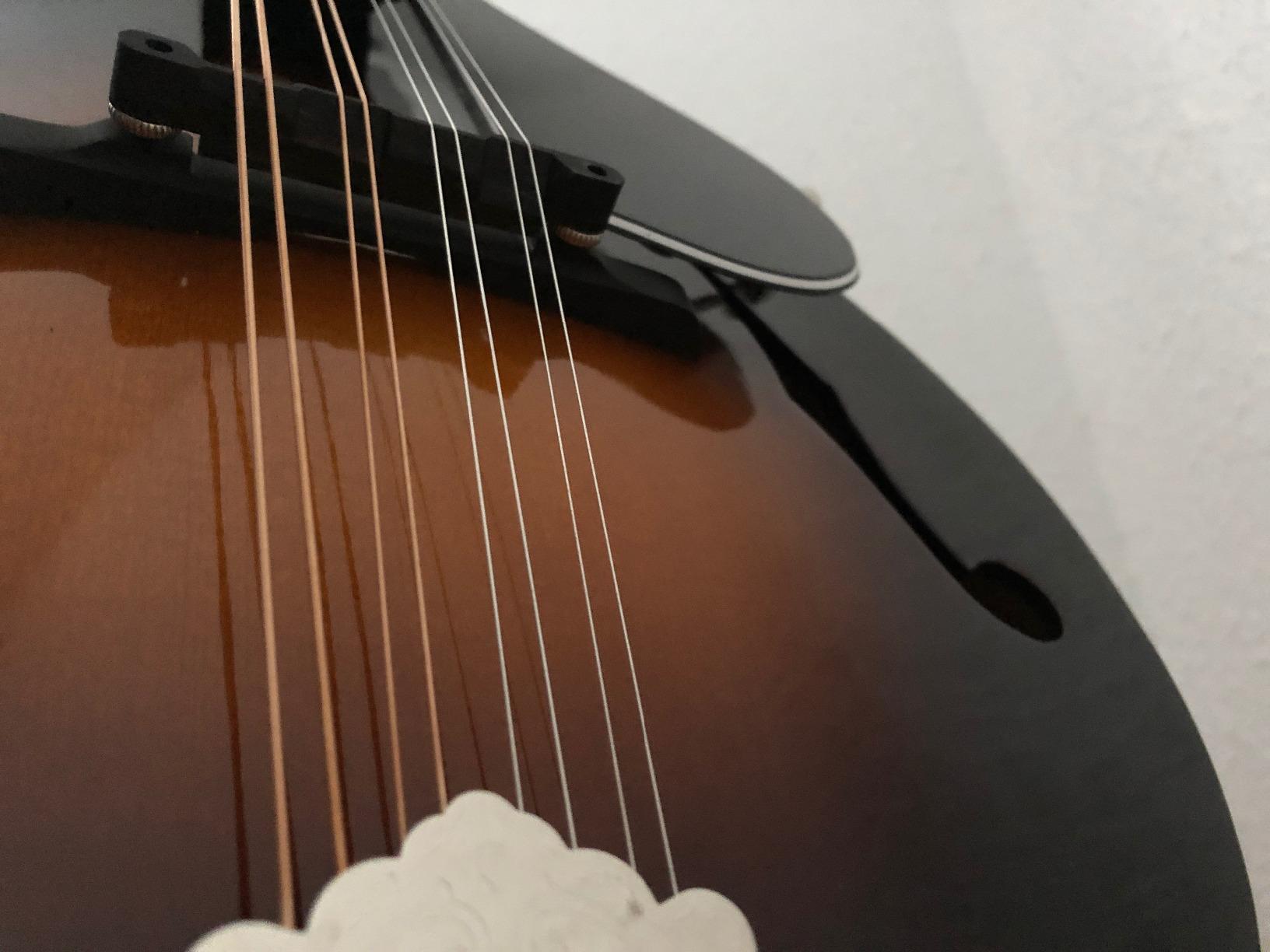Kentucky KM-150 Standard A-Model Mandolin - Vintage Sunburst - Solid German Spruce Top & Alpine Maple Body customer photo 1