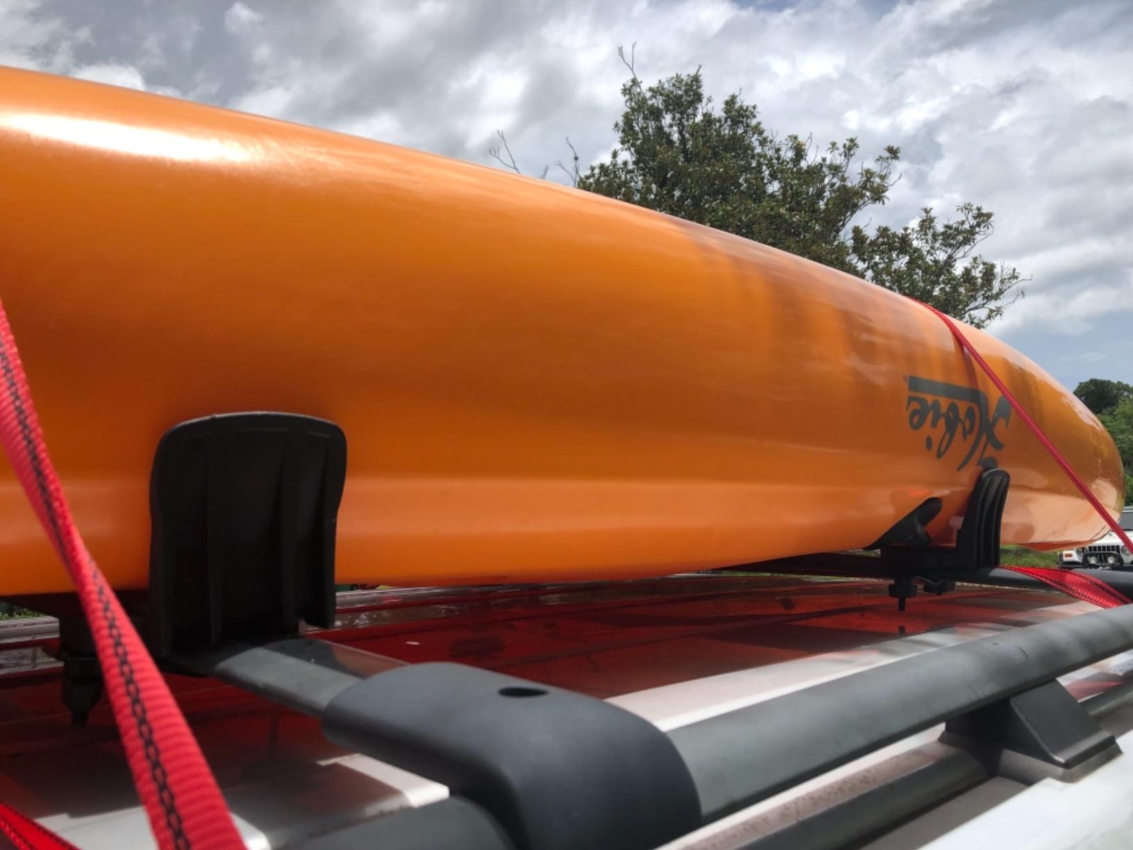 Malone Big Foot Pro Universal Car Rack Canoe Carrier with Bow and Stern Lines | Malone Big Foot Pro Canoe Carrier with Heavy-Duty Aluminum Rails customer photo 1