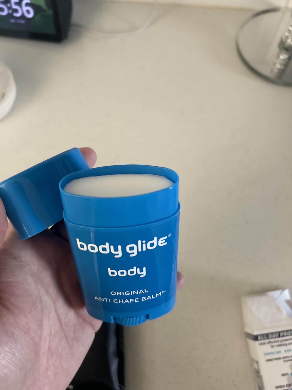 Body Glide Original Anti Chafe Balm | No Chafing Stick | Prevent Arm, Chest, Butt, Thigh, Ball Chafing & Irritation | Trusted Skin Protection Since 1996 | 1.5oz customer photo 2