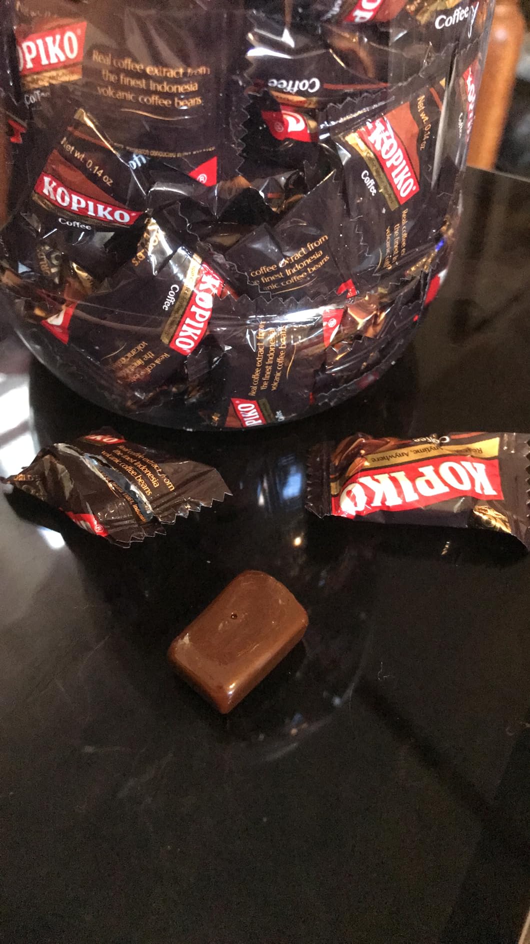 Kopiko Coffee Candy - Bold-Tasty Hard Candy from Indonesia with Real Coffee Extract - A Satisfying Boost for On-the-Go Energy (28.2oz Jar) customer photo 1
