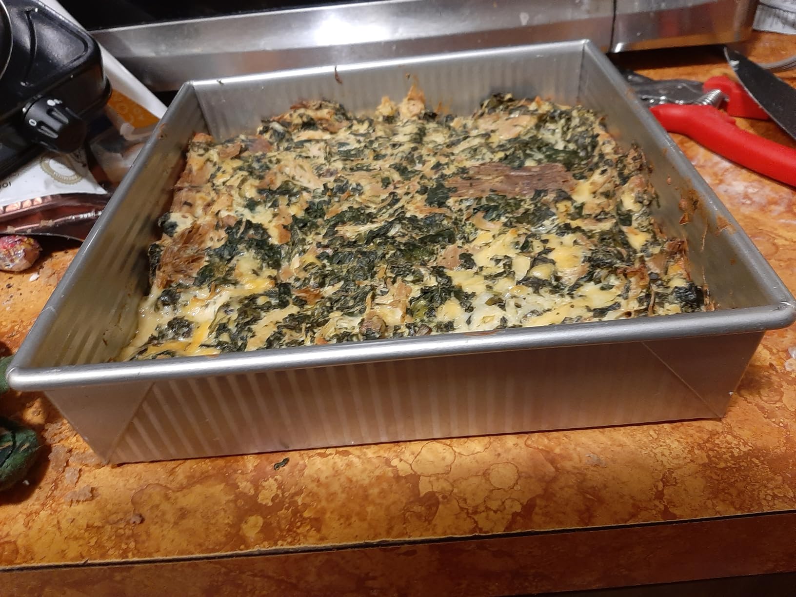 USA Pan Bakeware Nonstick Square Cake Pan, 9 Inch, Aluminized Steel customer photo 1