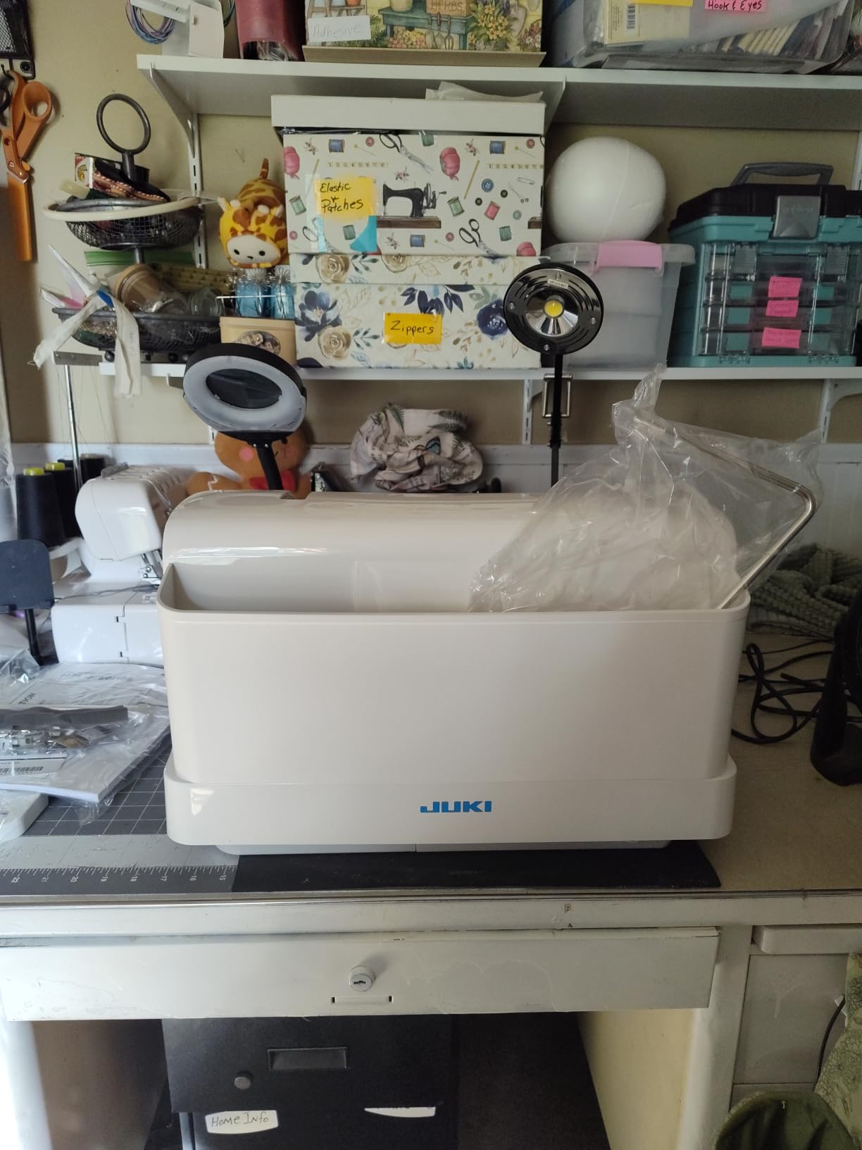 Juki HZL-F600 Computerized Sewing and Quilting Machine customer photo 2