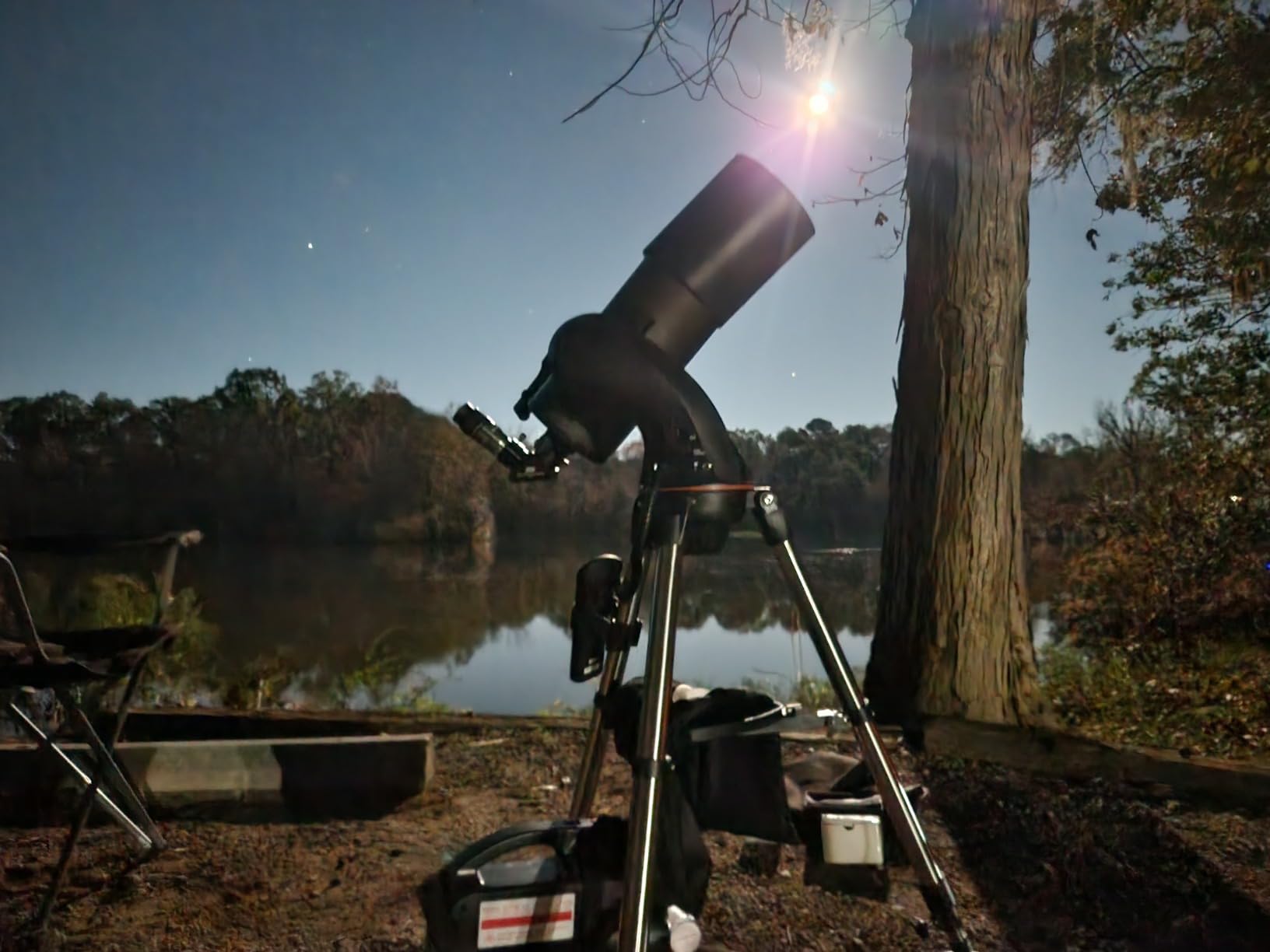 Celestron NexStar 127SLT Maksutov-Cassegrain Computerized GoTo Telescope | Sharp High-Contrast Moon & Planet Views, SkyAlign Technology, Portable customer photo 1