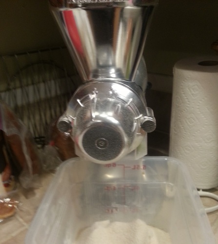 KitchenAid KGM All Metal Grain Mill Attachment for KitchenAid Stand Mixers | Fits any household KitchenAid Stand Mixer, 12 Grind Levels, Easily Grind a Variety of Grains, included Cleaning brush customer photo 1