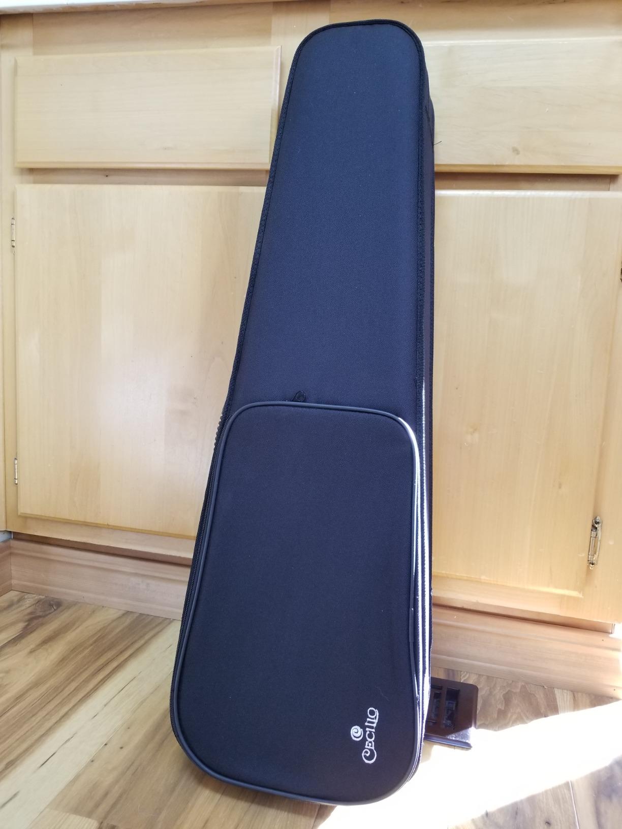 Cecilio 4/4 CEVN-2BL Electric/Silent Violin with Ebony Fittings in Blue Metallic Varnish (Full Size) - Ideal for Practice and Performance customer photo 2