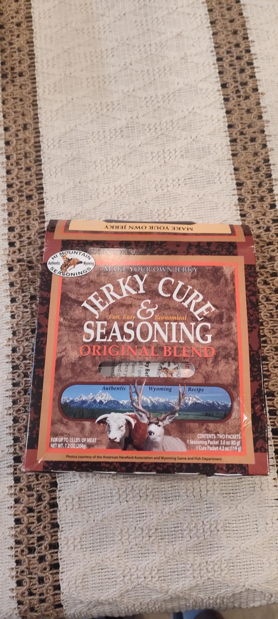 Hi Mountain ORIGINAL BLEND Jerky Seasoning and Cure Kit | Beef & Venison customer photo 2