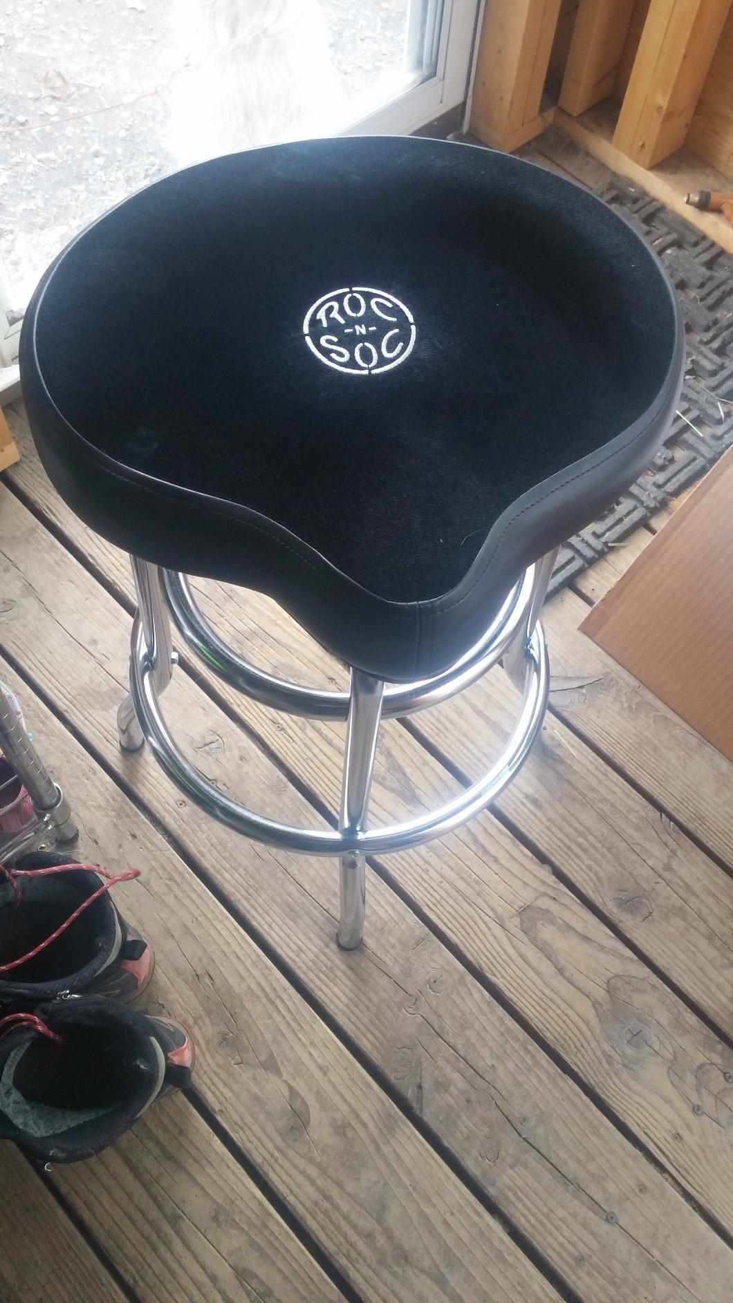 ROC-N-SOC Nitro Drum Throne with Original Saddle - Black customer photo 1