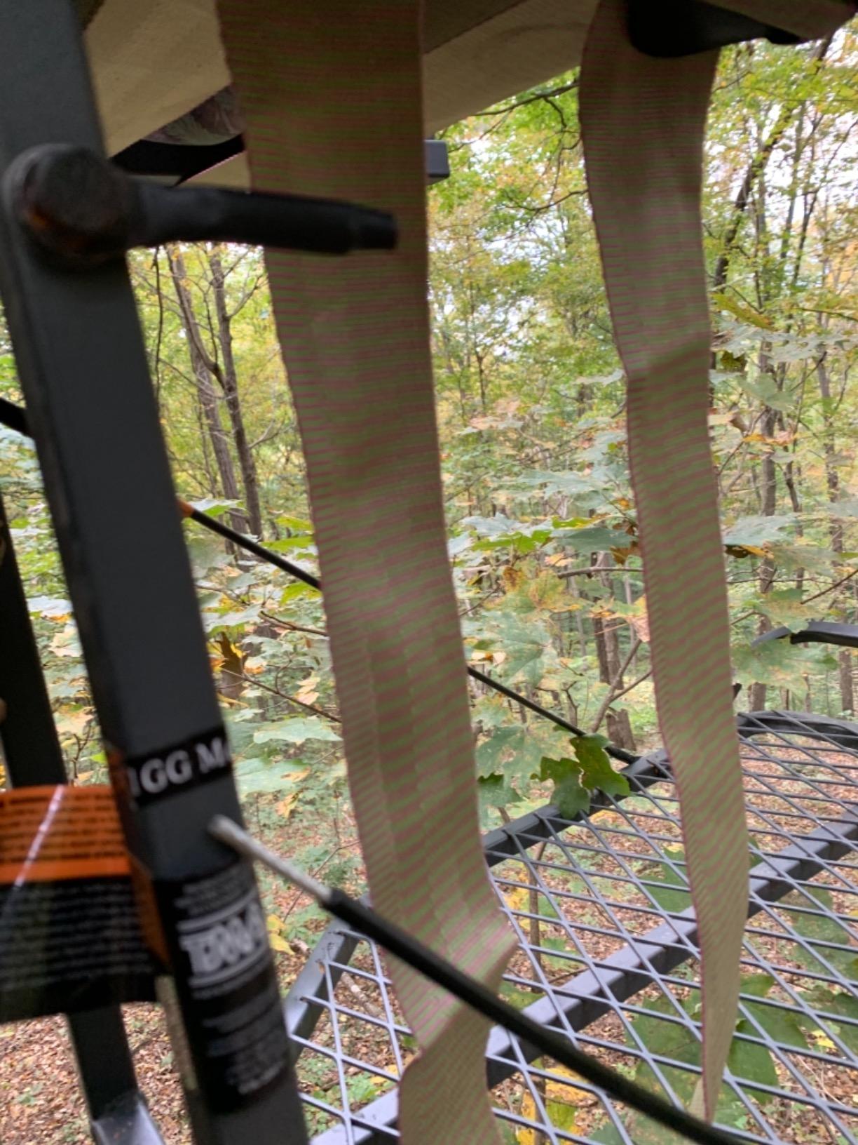 Guide Gear Deluxe Hang-On Tree Stand Chair for Hunting Cushion Seat Hunt Gear Equipment Accessories, Camo customer photo 2