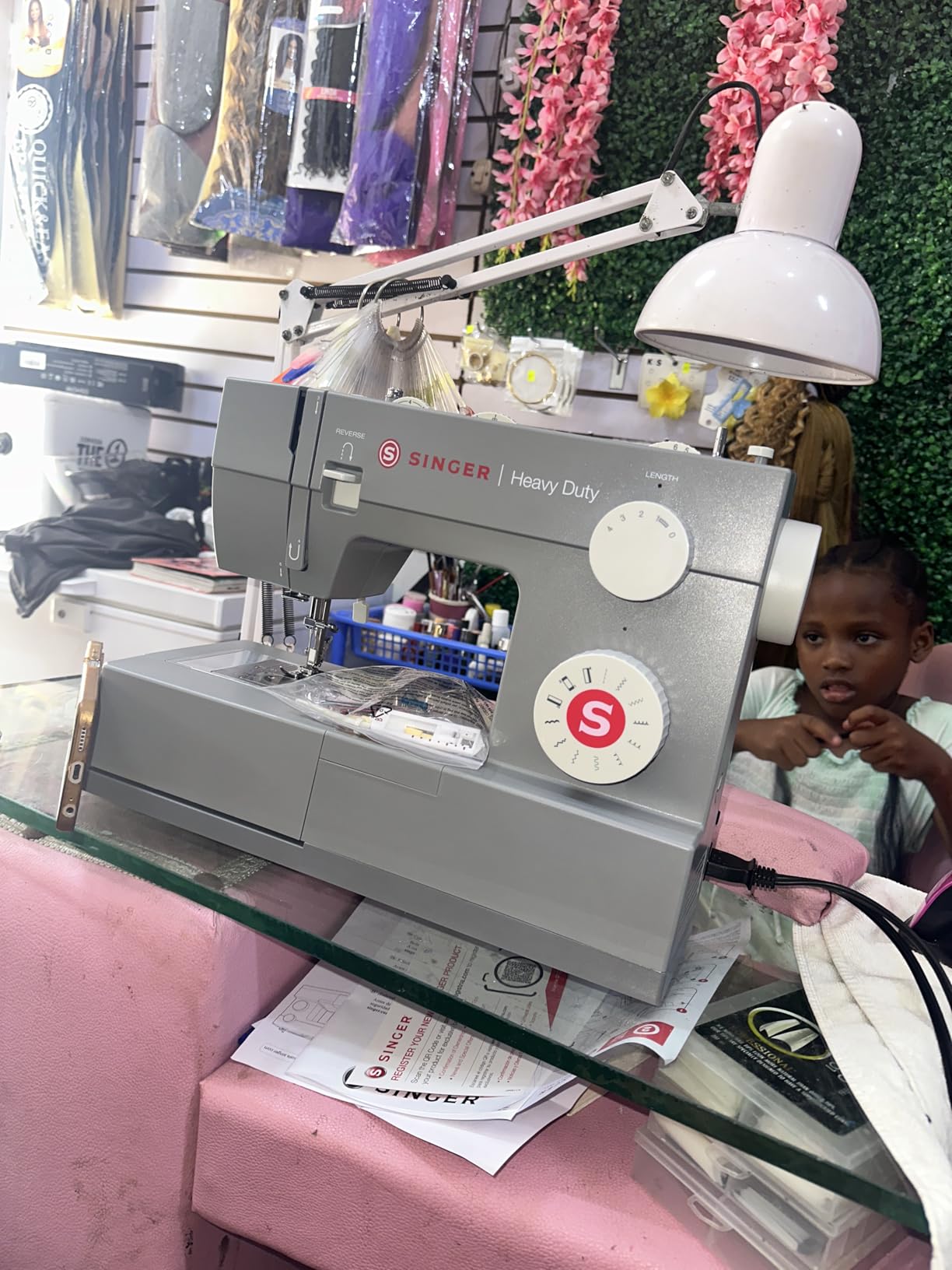 SINGER 4411 High Speed Heavy Duty Sewing Machine with Accessories customer photo 2