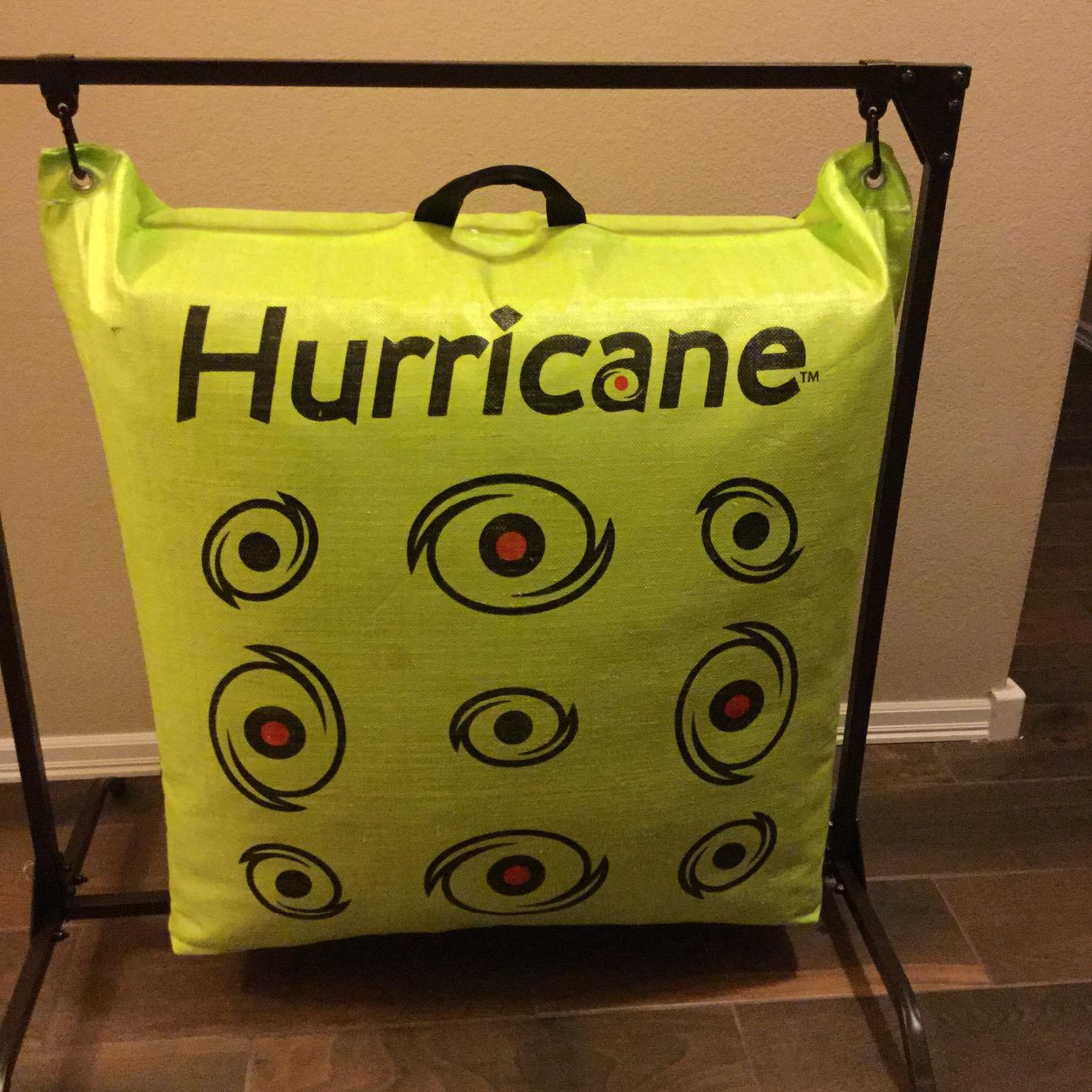 Hurricane 2-Sided High-Velocity Archery Bag Target, High-Visibility Aiming Points, Off-Center Deer Vitals on Back, Heavy-Duty Handle for Easy Transport customer photo 2