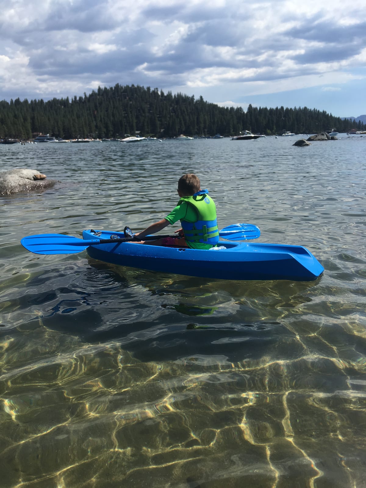 LIFETIME Youth Wave Kayak (Paddle Included), Blue, 6' customer photo 2