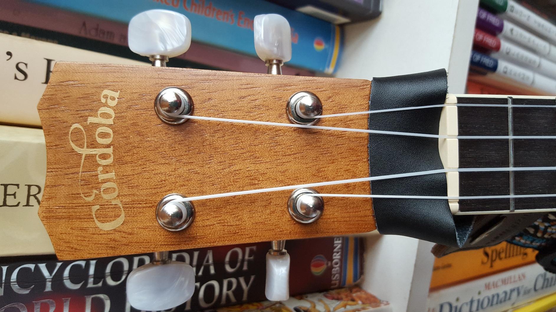 Cordoba 15CM Concert Ukulele - Hand Crafted With Mahogany Top, Back & Sides, Authentic Abalone Rosette & Satin Finish & Premium Italian Aquila Strings - For Beginners & Professionals customer photo 2