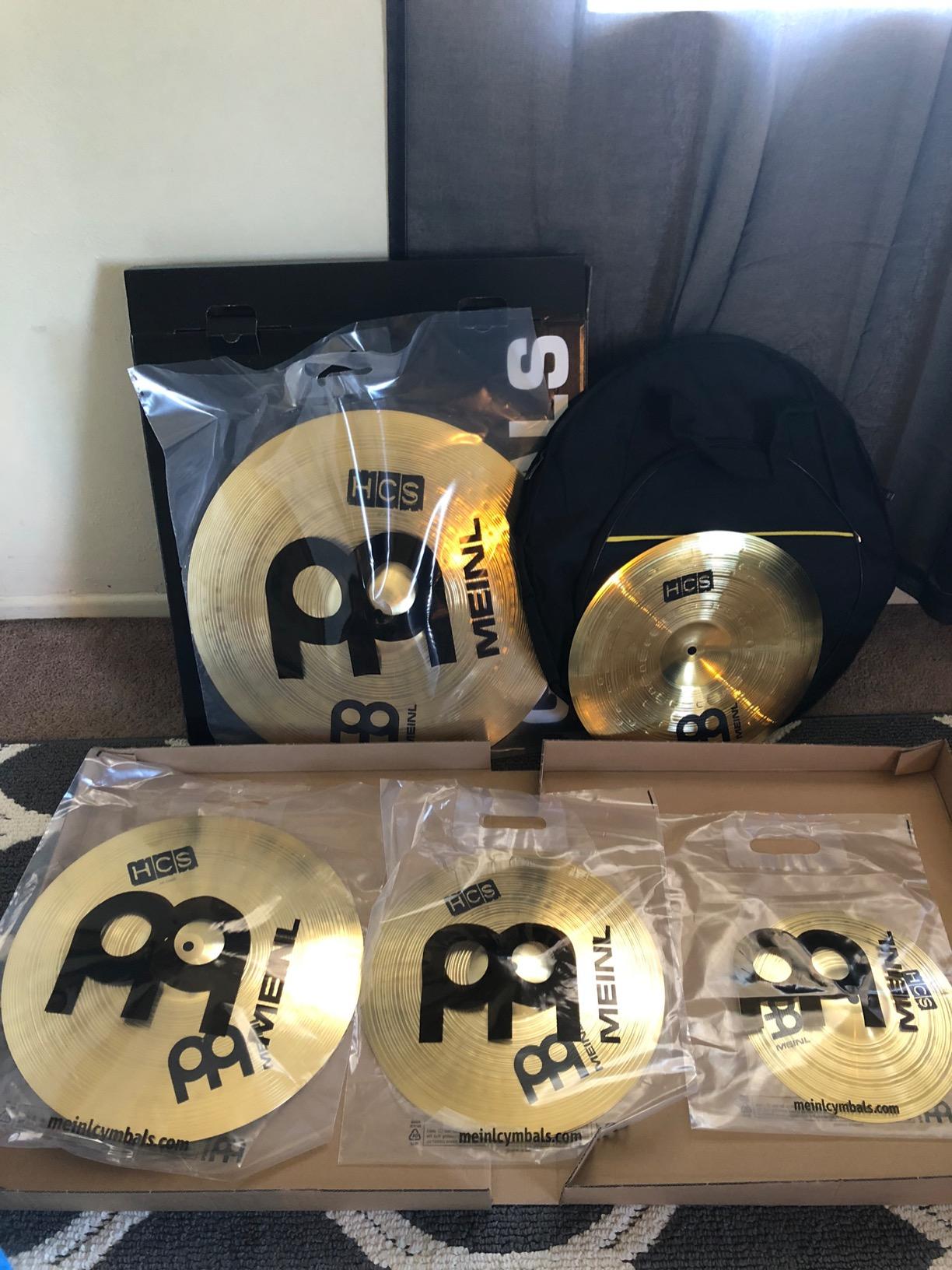Meinl Cymbal Set Box Pack with 14