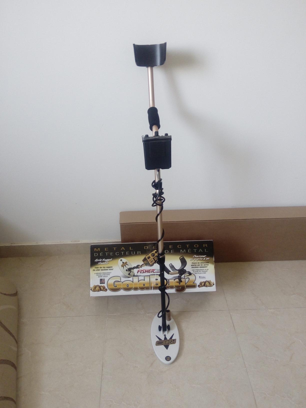 Fisher Gold Bug 2 Metal Detector with Coil Combo - Includes 6 inch and 10 inch Elliptical Search Coils for Maximum Gold Nugget Detection customer photo 1