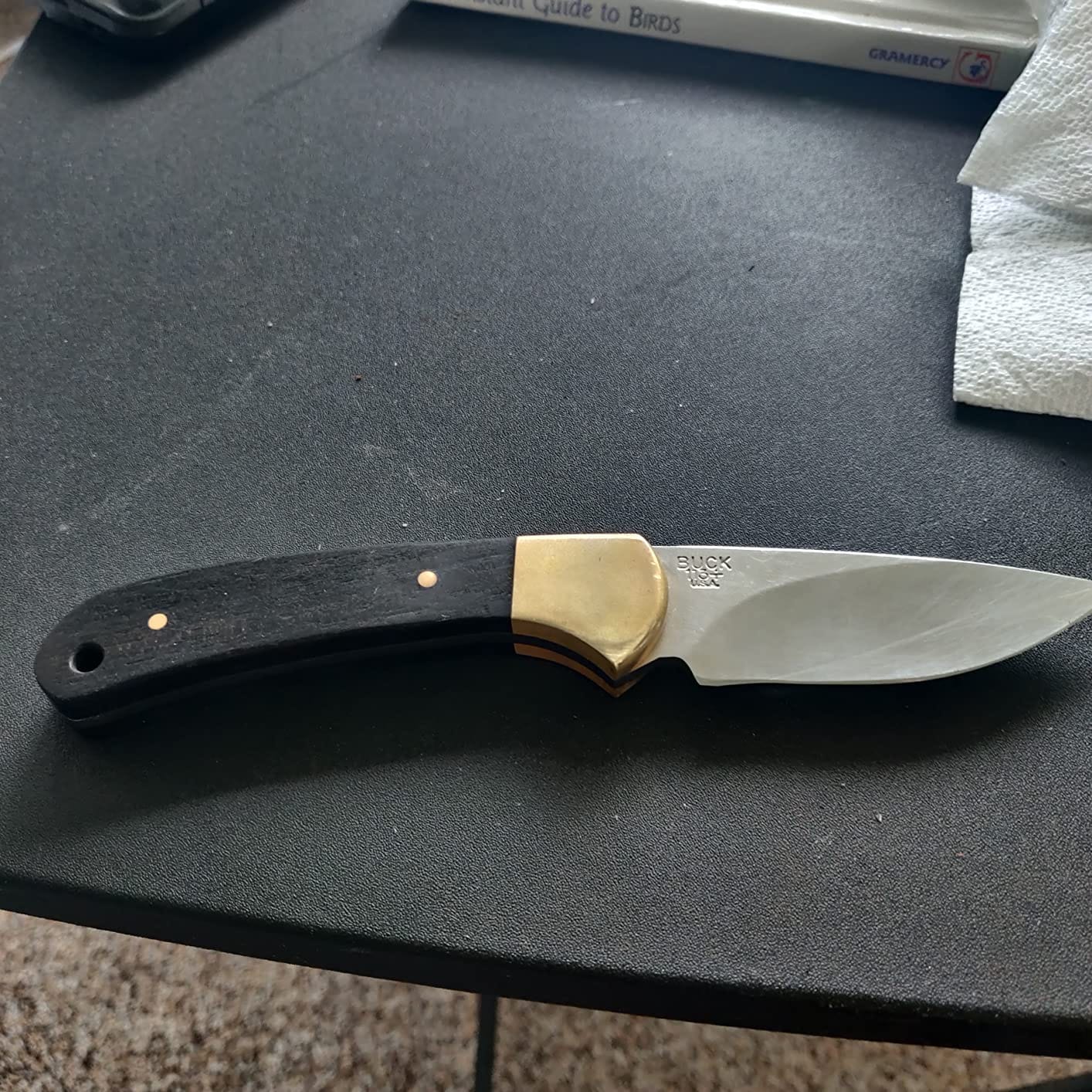 Buck Knives 113 Ranger Skinner Hunting Knife with Sheath, 3-1/8