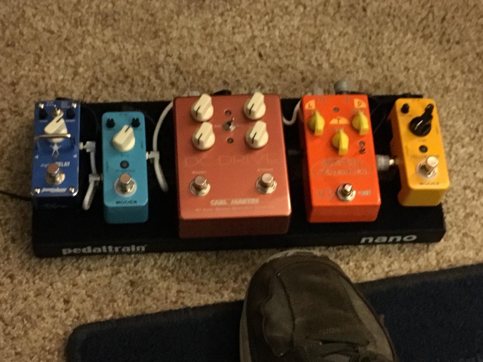 Pedaltrain Nano 14-inch x 5.5-inch Pedalboard with Soft Case customer photo 1