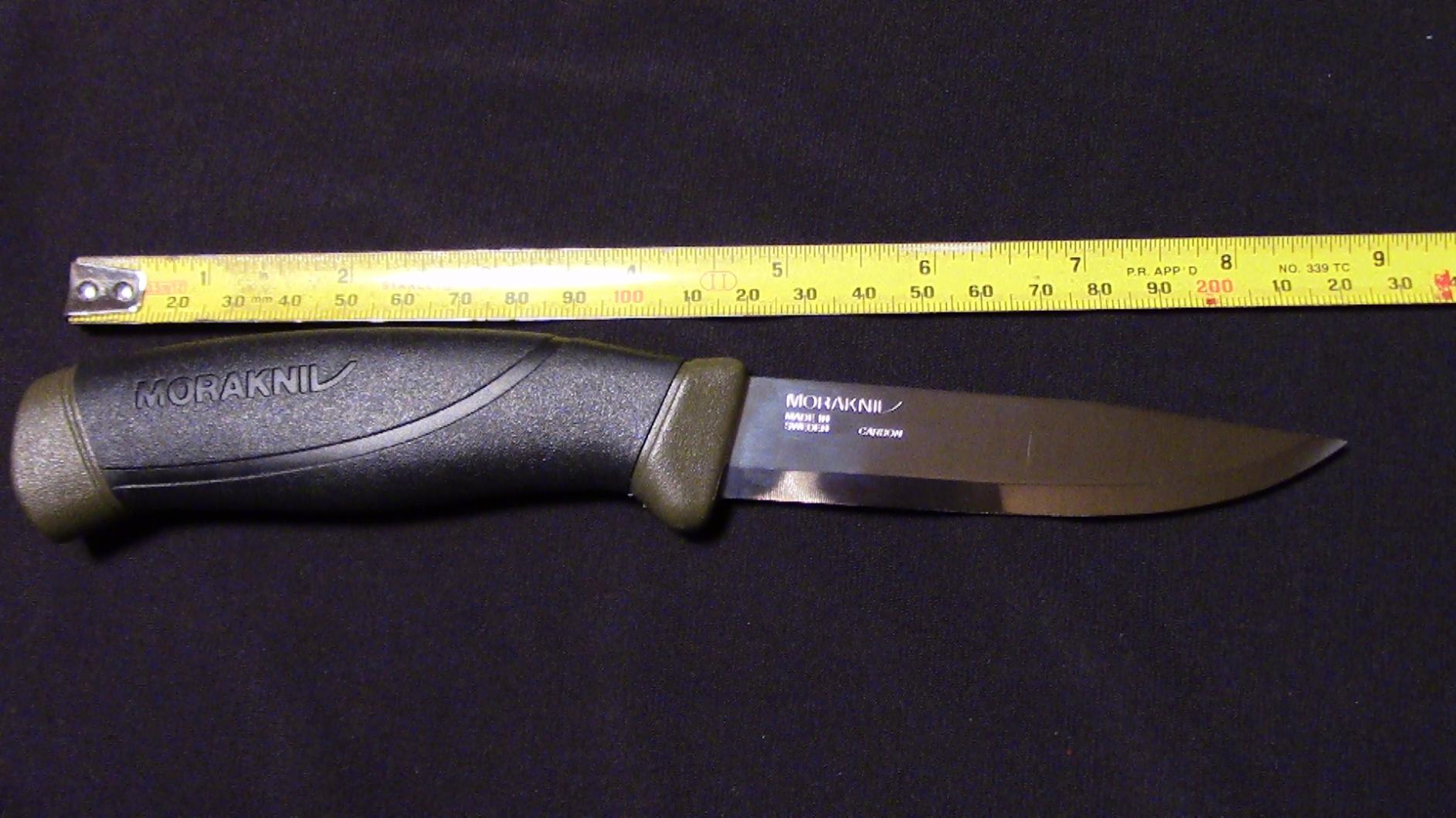 Morakniv Companion Carbon Steel Fixed-Blade Knife with Sheath customer photo 1