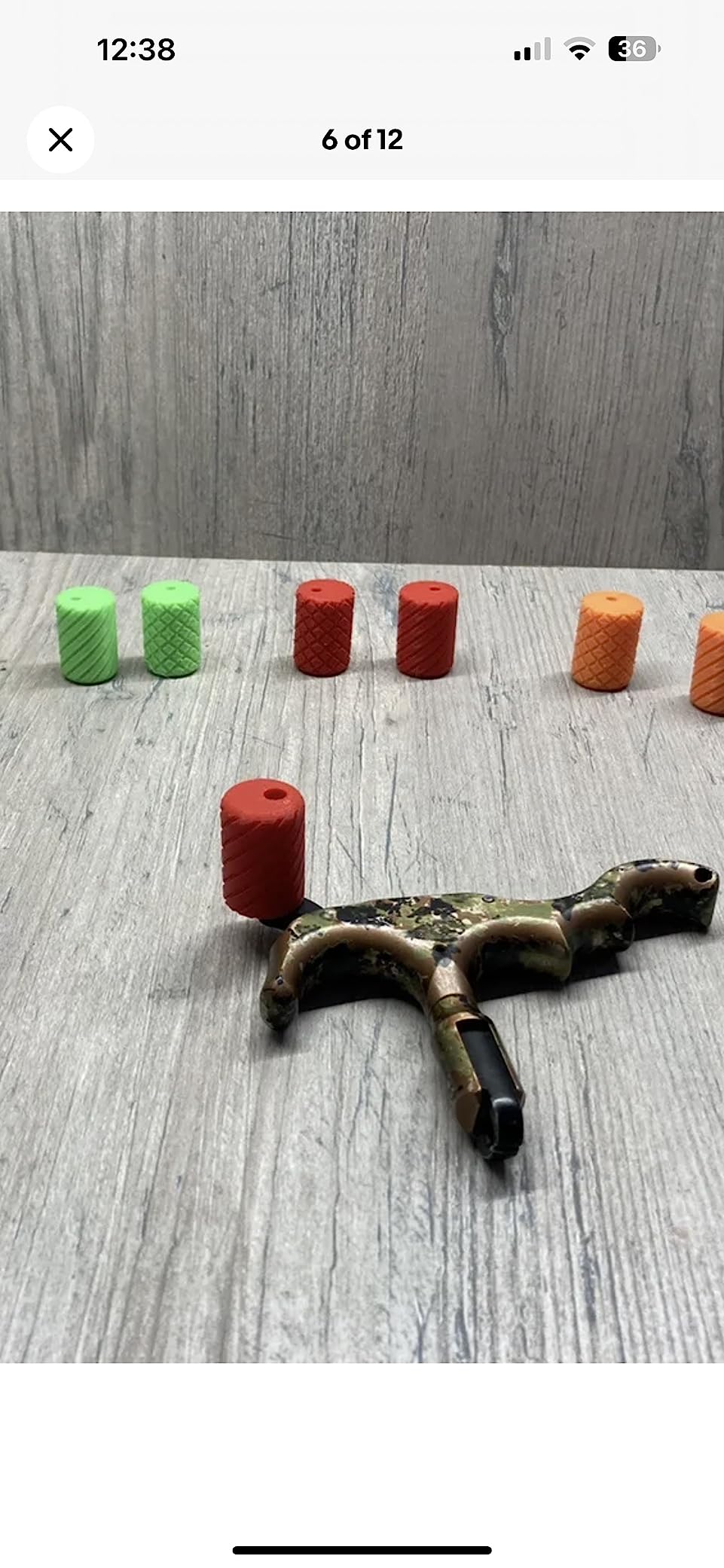 Tru-Fire Edge 4-Finger Aluminum Hand Held Camo Archery Bow Release customer photo 1