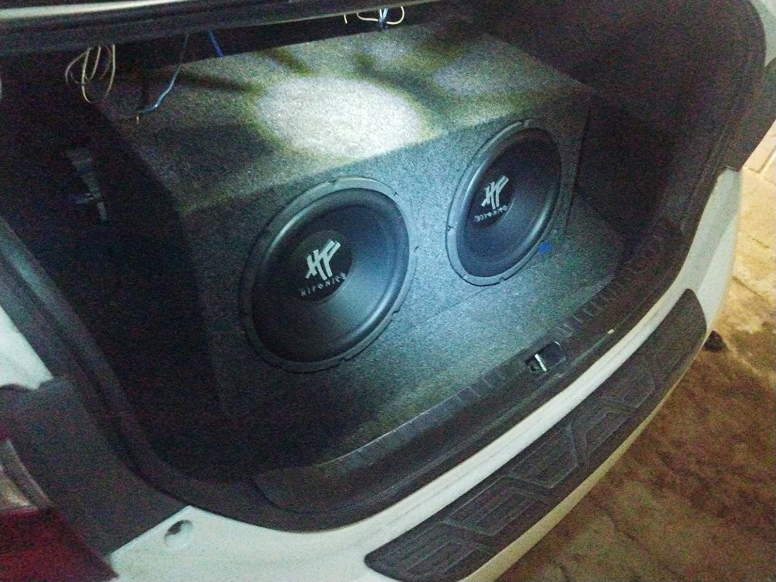 Hifonics 12 Inch Subwoofer, 800 Watt Max 400 Watt RMS Speaker for Car & Powersports, HFX12D4 customer photo 1