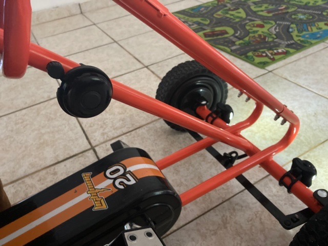hauck Kids Pedal Go Kart, 4 Wheel Bike Cart, Ages 4-8, Lightning Ride, Race Green | Outdoor Ride-On Bicycle Cart with Rubber Tires for Boys and Girls with Adjustable Bucket Seat and Advanced Handbrakes customer photo 2