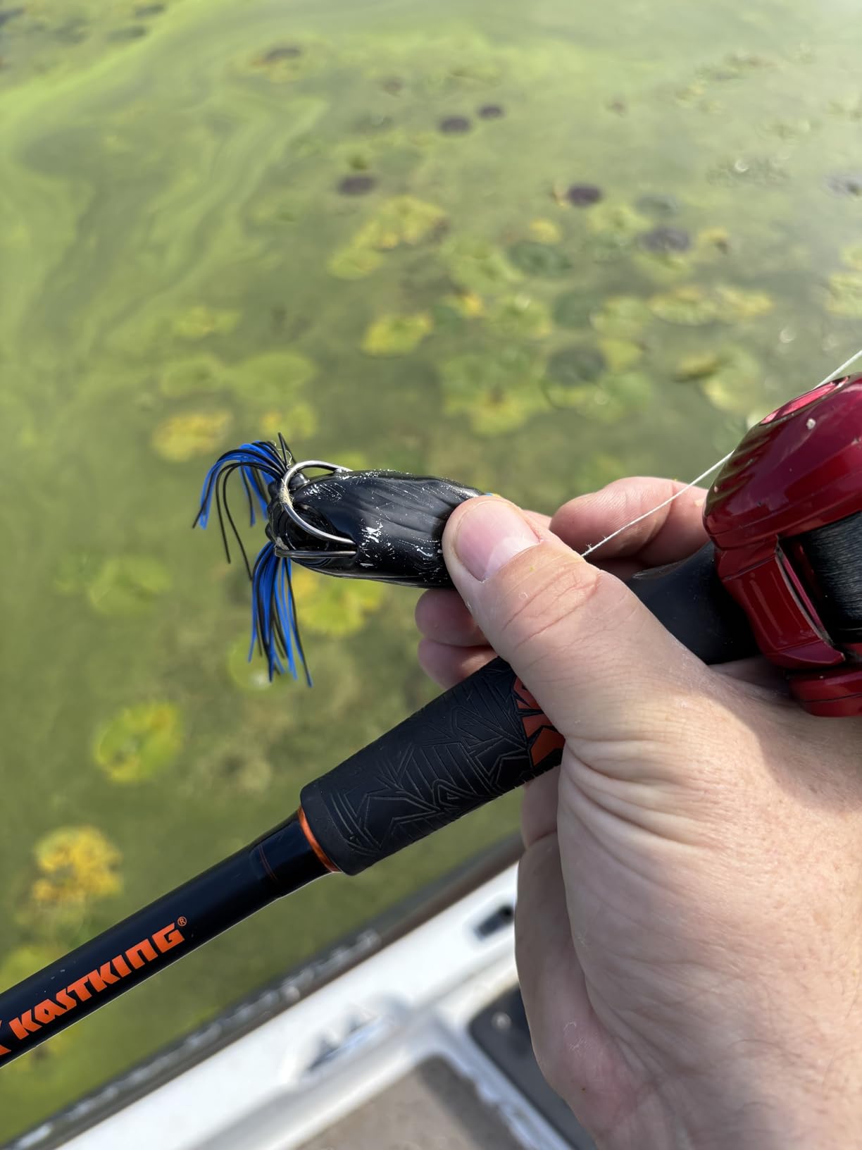 Booyah Pad Crasher Topwater Bass Fishing Hollow Body Frog Lure with Weedless Hooks customer photo 2
