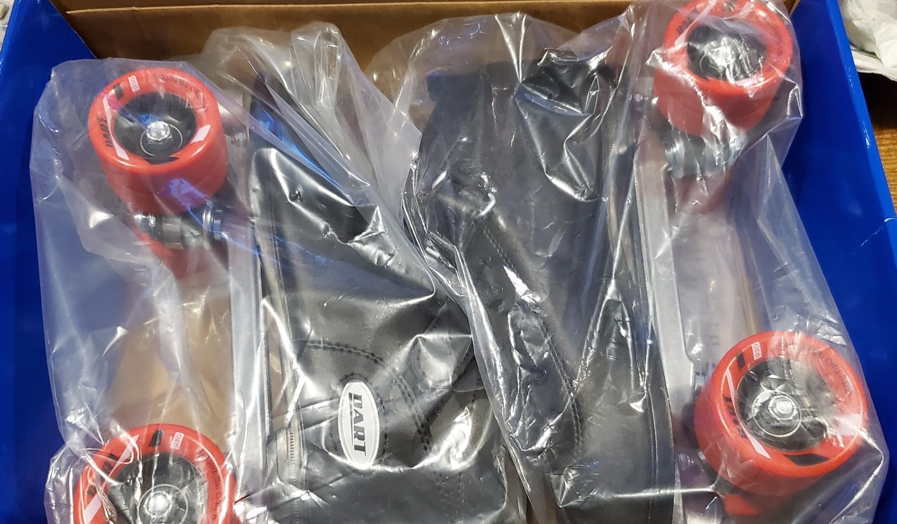 Riedell Dart Roller Skates for Men and Women | Colorful Ultra-Durable Speed Skate, Precision Fit and Matching Color Wheels, Roller Skates, ABEC-5 Bearings customer photo 1
