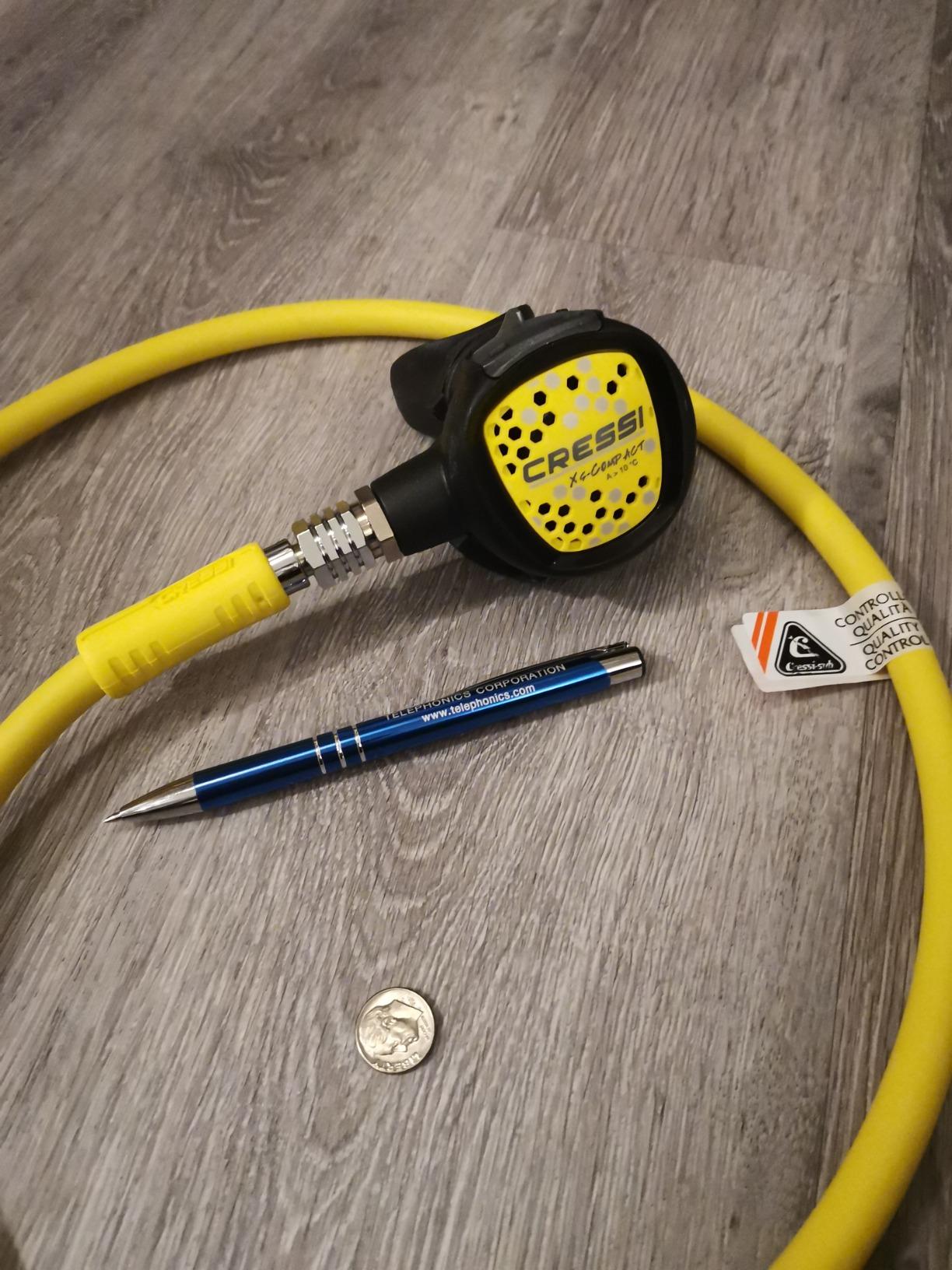 Cressi Octopus Compact for Scuba Diving Regulators - Compact, Reliable, Light and Comfortable - Made in Italy by Cressi - Quality Since 1946 customer photo 2