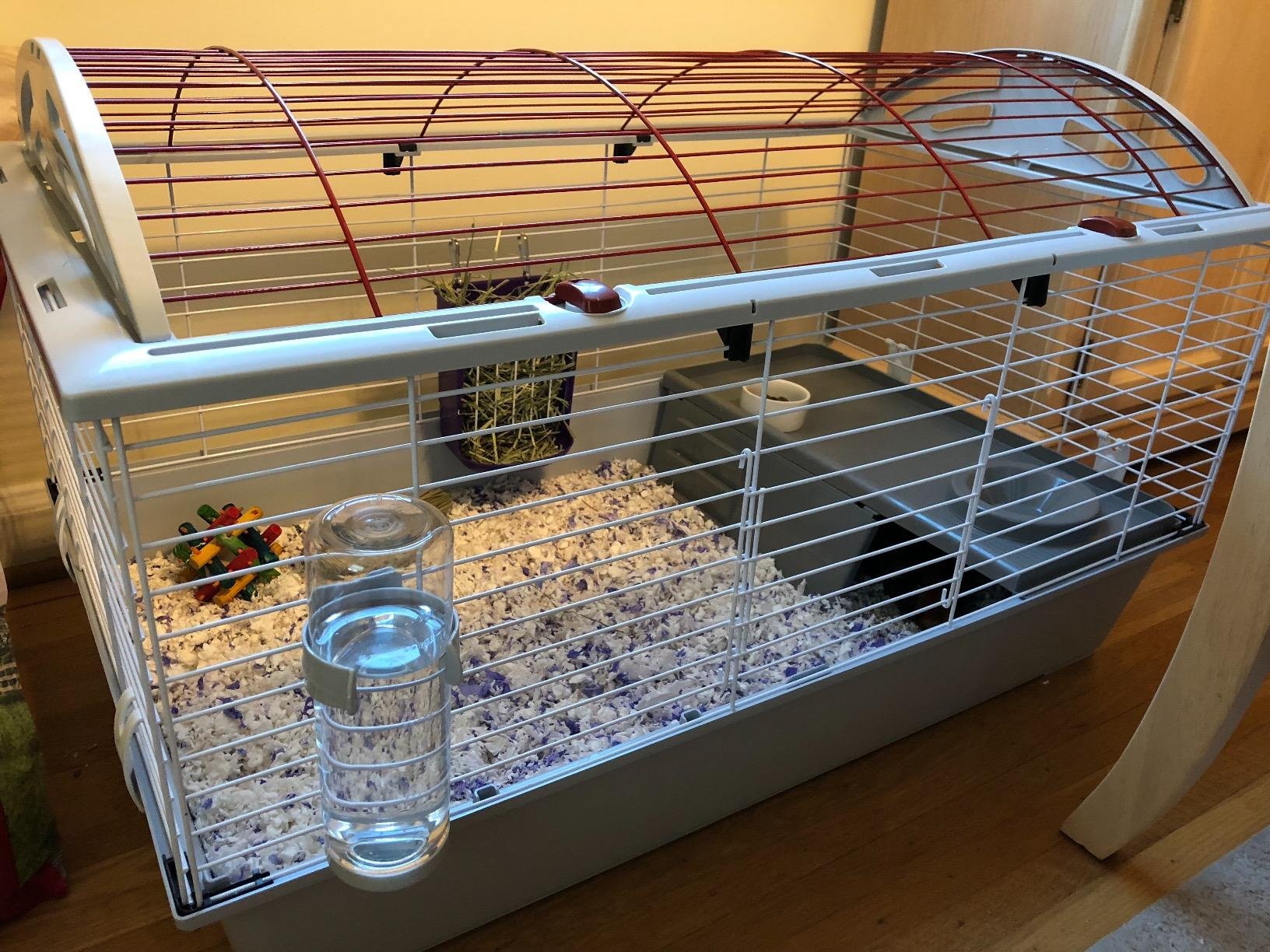 Living World - Deluxe Hybrid Habitat, X-Large | Rabbit, Guinea Pig, Chinchillas, and Small Animal Cage customer photo 2