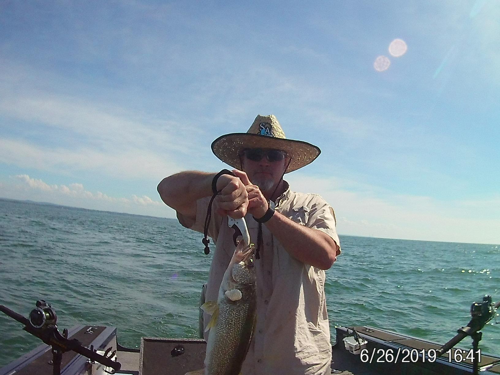 Okuma Cold Water Linecounter Trolling Reel customer photo 2
