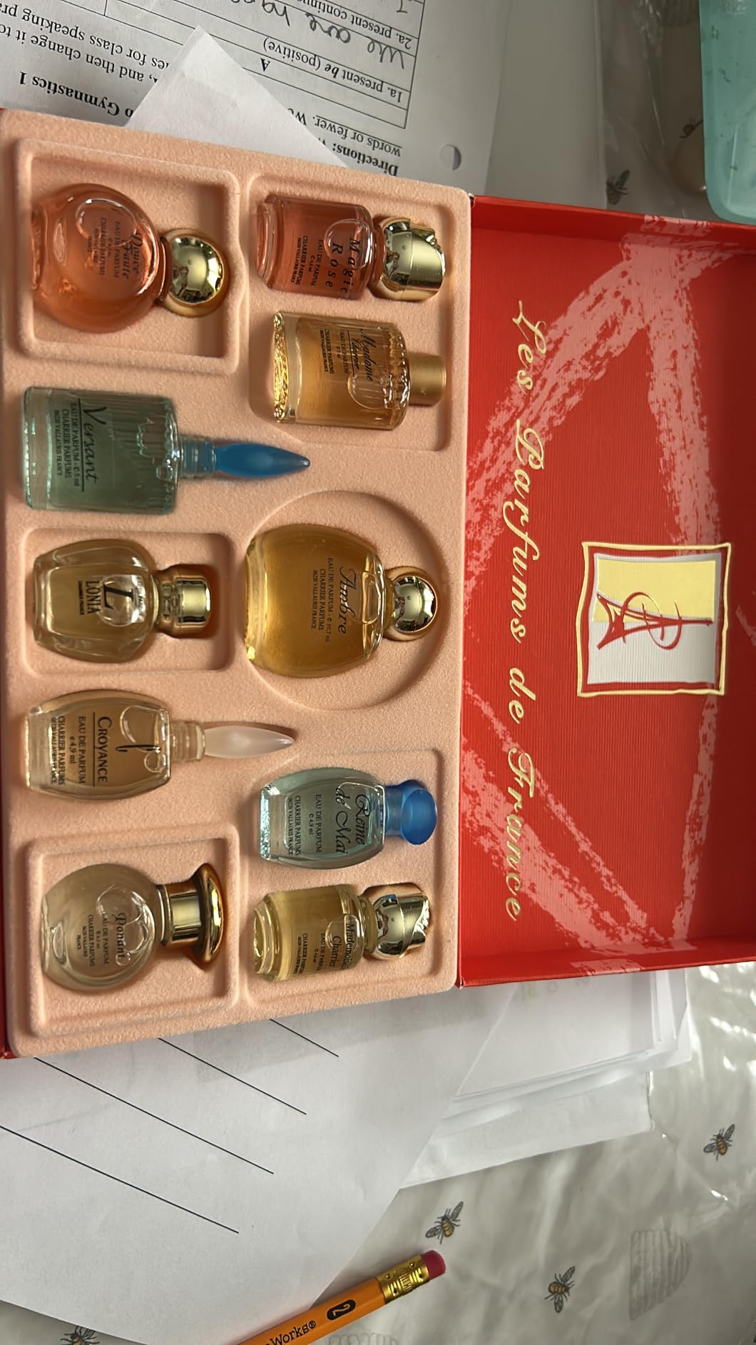 Charrier Parfums 10 Eaux de Parfum Luxurious Gift Box - Made in Provence, France - 57.8 ml customer photo 2