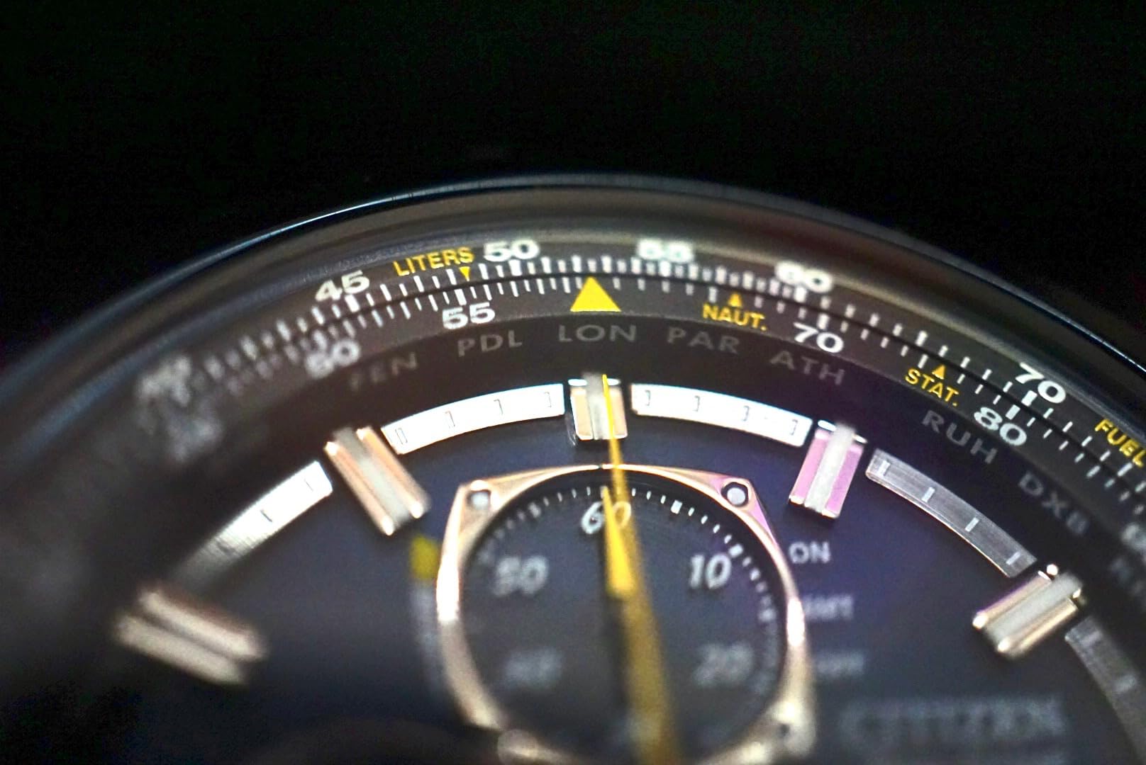 Men's Eco-Drive Sport Luxury World Chronograph Atomic Time Keeping Watch customer photo 1