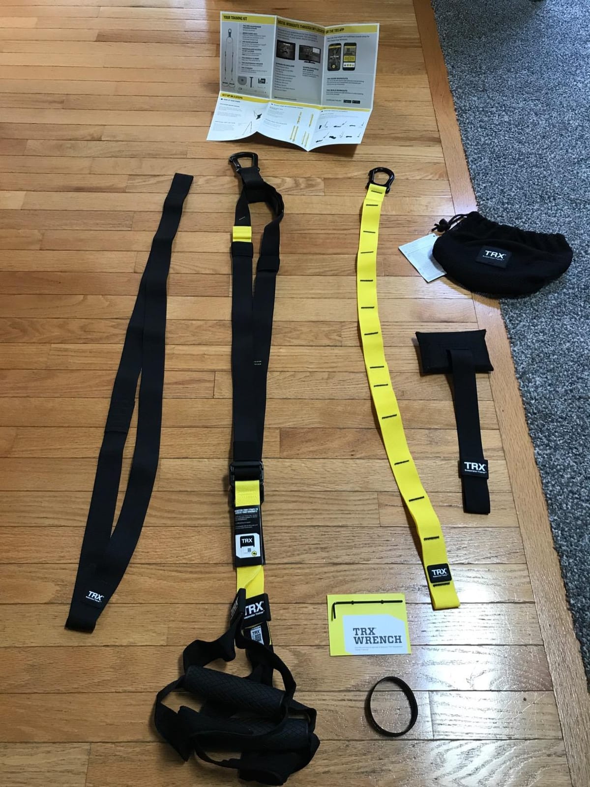 TRX Pro3 Home Gym System - Professional-Grade Suspension Trainer for Strength Training, HIIT, Cardio & Full-Body Workouts, Durable Design with Indoor & Outdoor Anchors customer photo 2