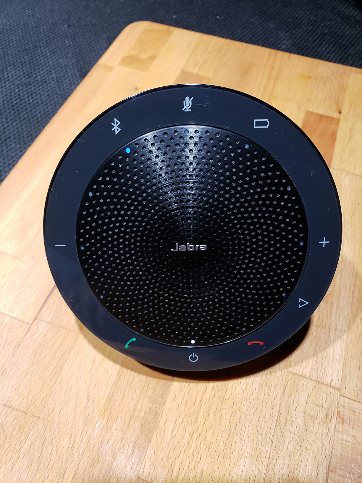 Jabra Speak 510 UC Wireless Bluetooth Speakerphone - Outstanding Sound Quality, Portable Conference Speaker for Holding Meetings Anywhere - Certified for Zoom & Google Meet customer photo 1
