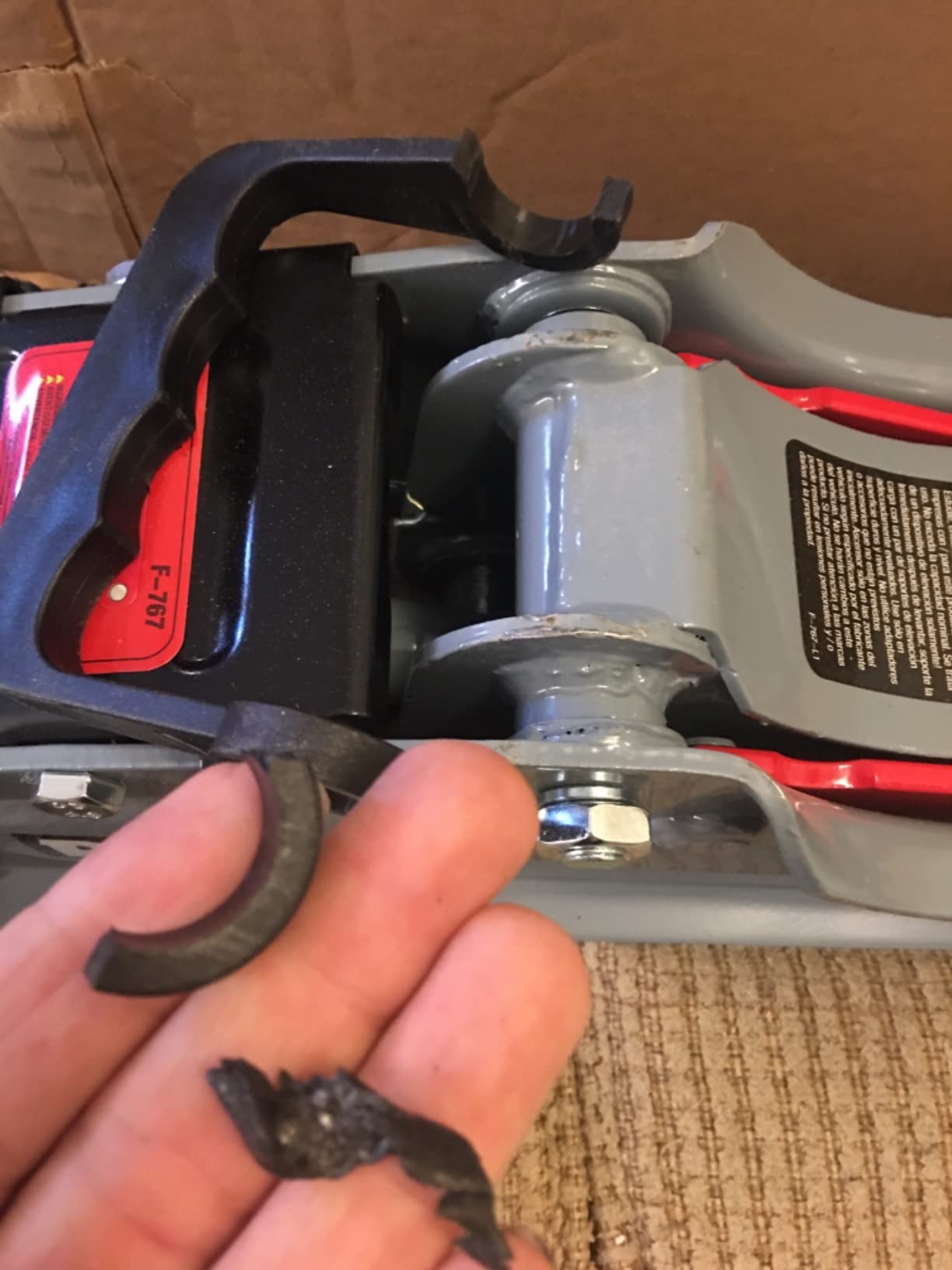 Pro-Lift F-767 Grey Low Profile Floor Jack - 2 Ton Capacity customer photo 1