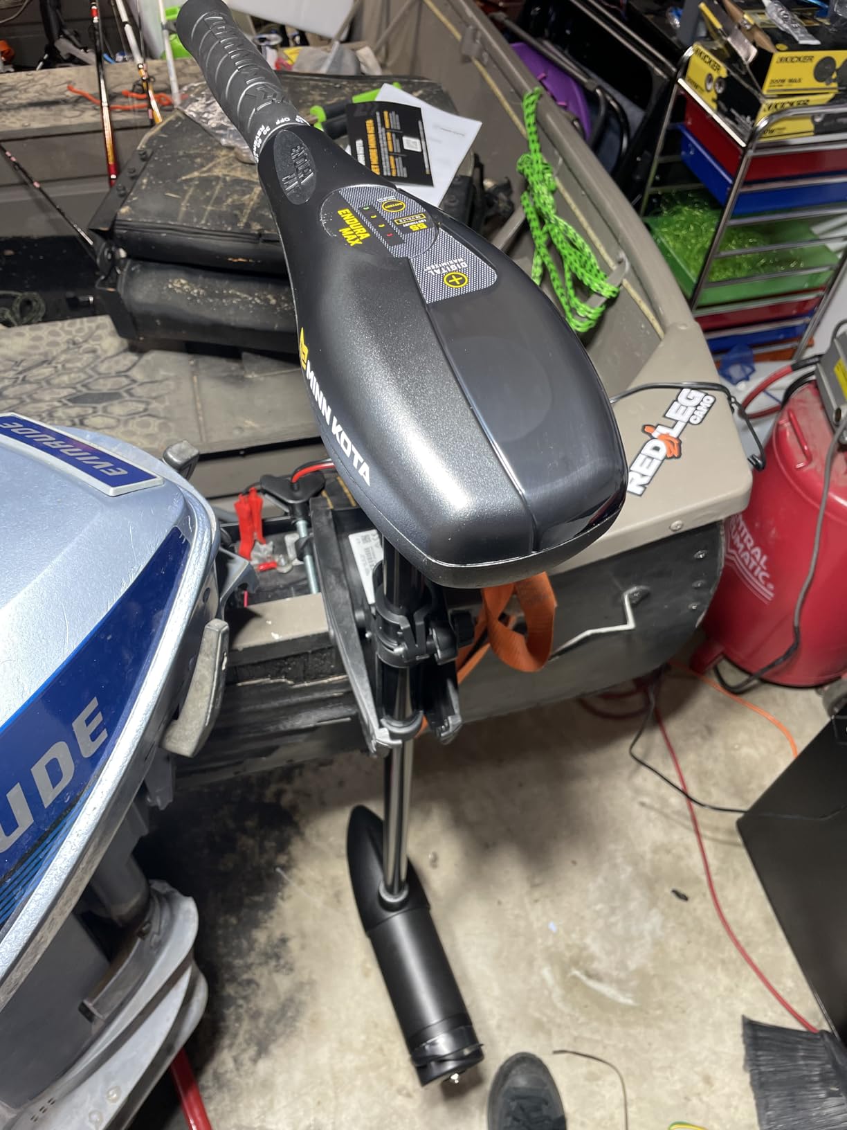 Minn Kota Endura Max Transom-Mount Electric Trolling Motor - 55 Lb. Thrust, 42 In. Shaft, Freshwater customer photo 1
