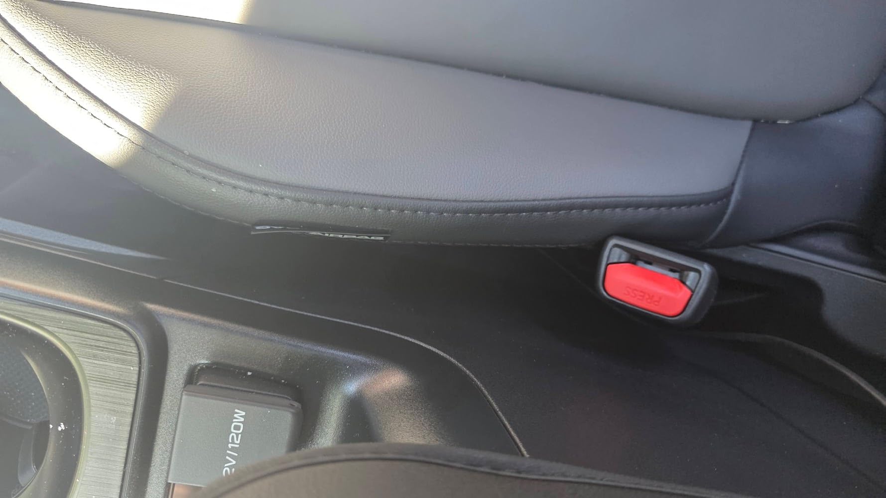 Drop Stop - 2 Original Car Seat Gap Fillers (Shark Tank) + Dash Pad + Light | Car Accessories for Men & Women, Between Seats Console Organizer, Patented, As Seen On Shark Tank customer photo 1