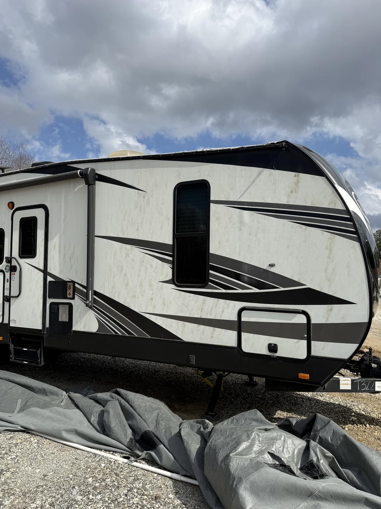 Leader Accessories Windproof 27-30 ft Travel Trailer RV Cover Extra Thick | Heavy-duty 7-ply Camper Cover, Snowproof, Ripstop All Weather Protection, With 4 Tire Covers, Windproof Straps customer photo 2