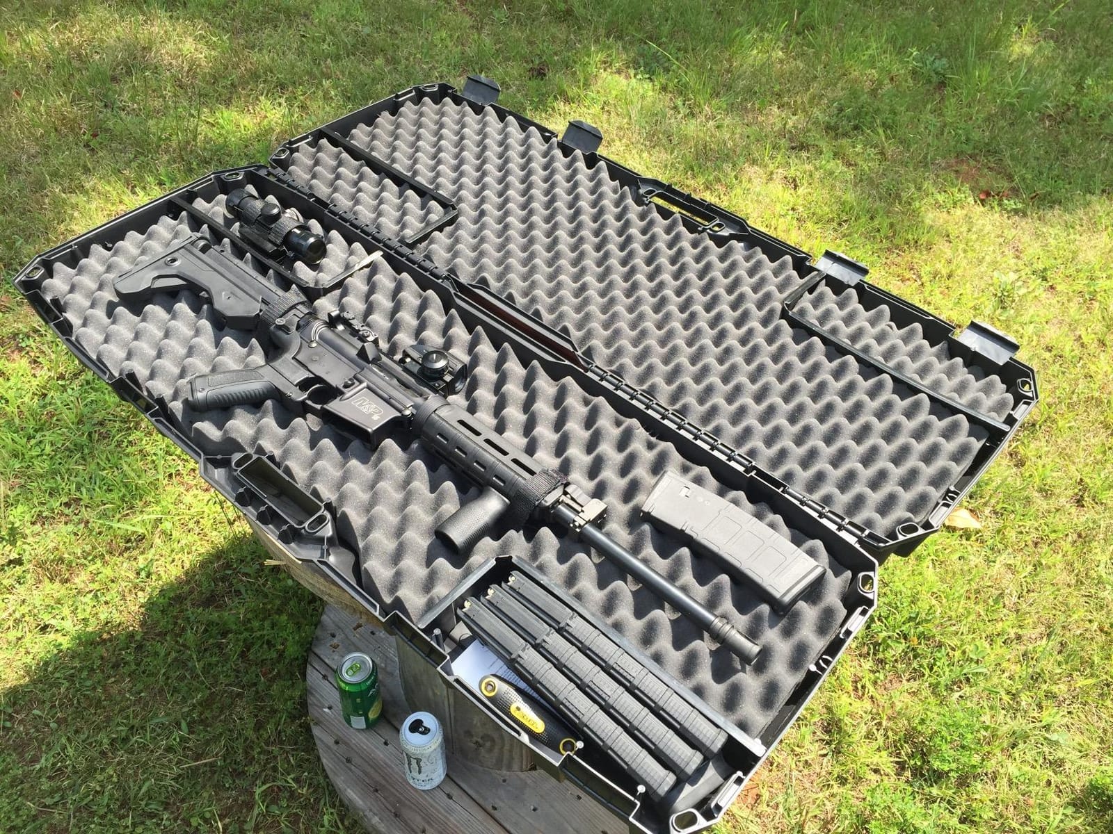 Flambeau Outdoors 40in Rifle Hard Case with Zerust Foam Lined Velcro Straps customer photo 1
