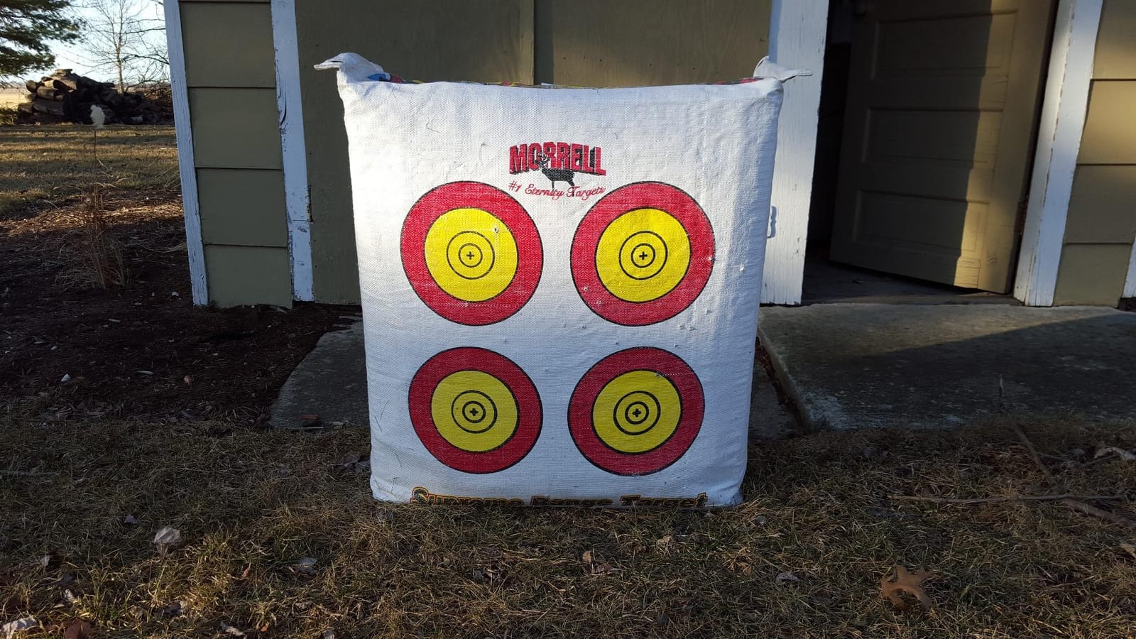 Morrell Supreme Range Adult Field Point Archery Bag Target, White | Weatherproof Hunting Practice with NASP Scoring Rings, Nucleus Center and IFS Technology customer photo 2