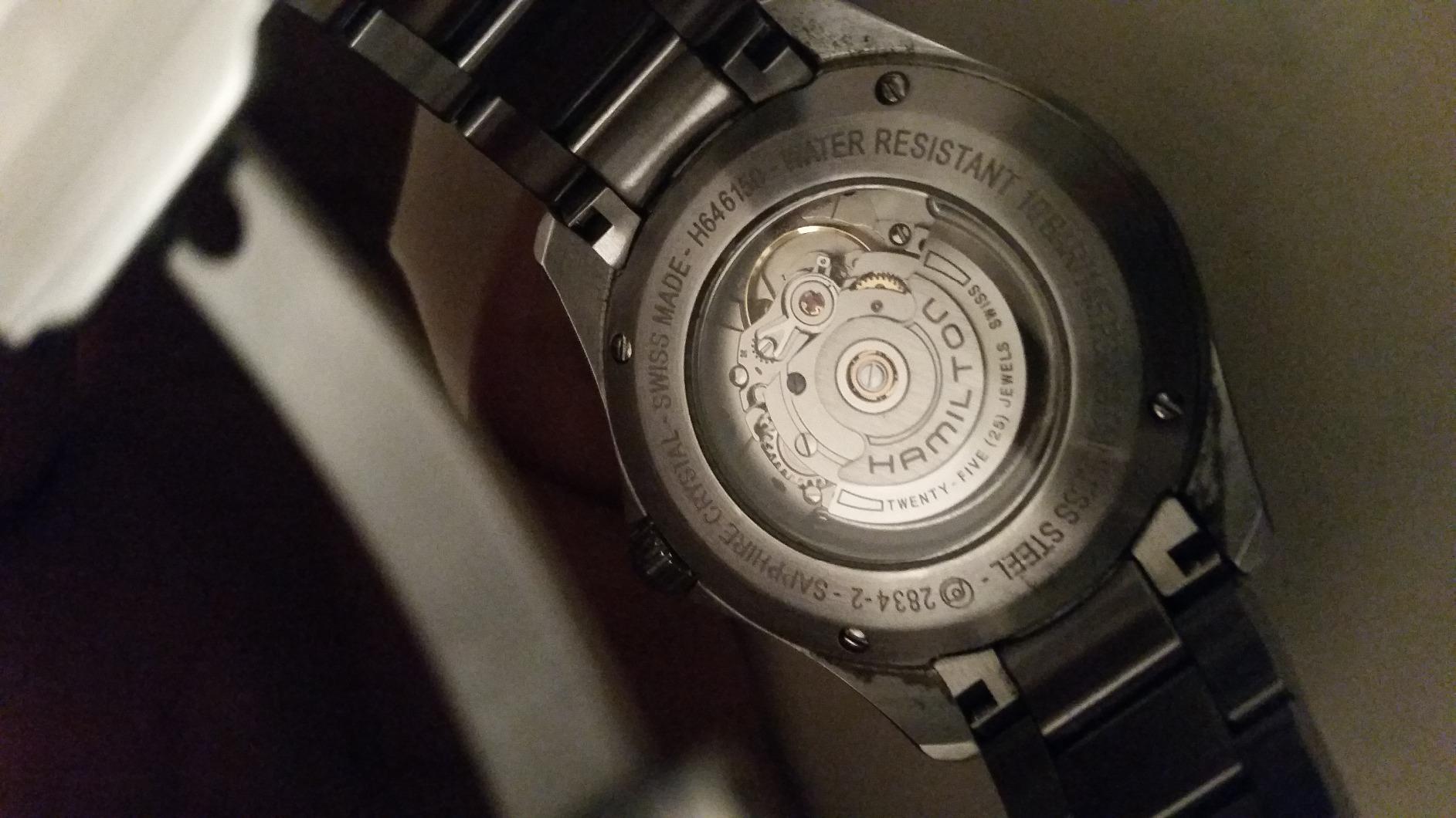 Hamilton Khaki Aviation Automatic Men's Watch, 42mm Stainless Steel Case customer photo 2