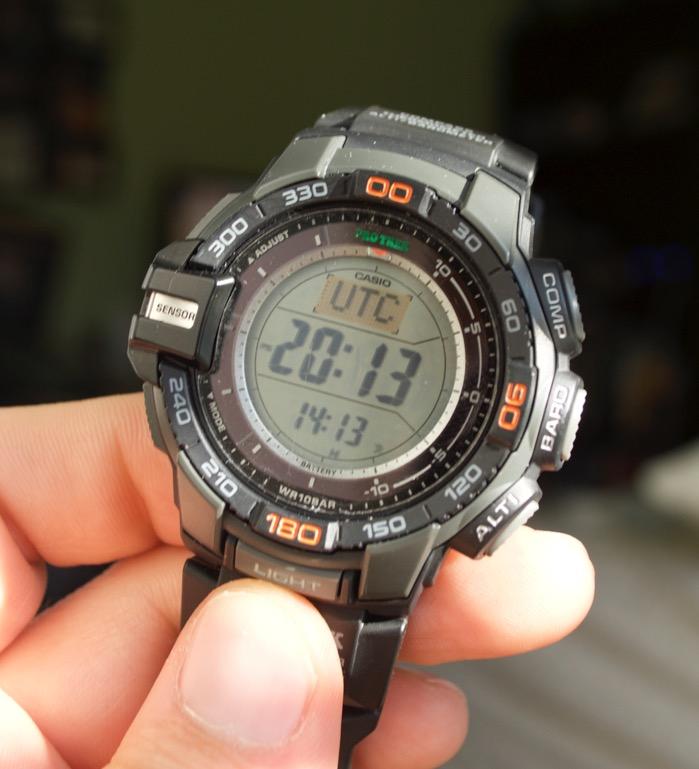 Casio Men's Pro Trek PRG-270-1 Tough Solar Triple Sensor Multifunction Digital Sport Watch customer photo 2