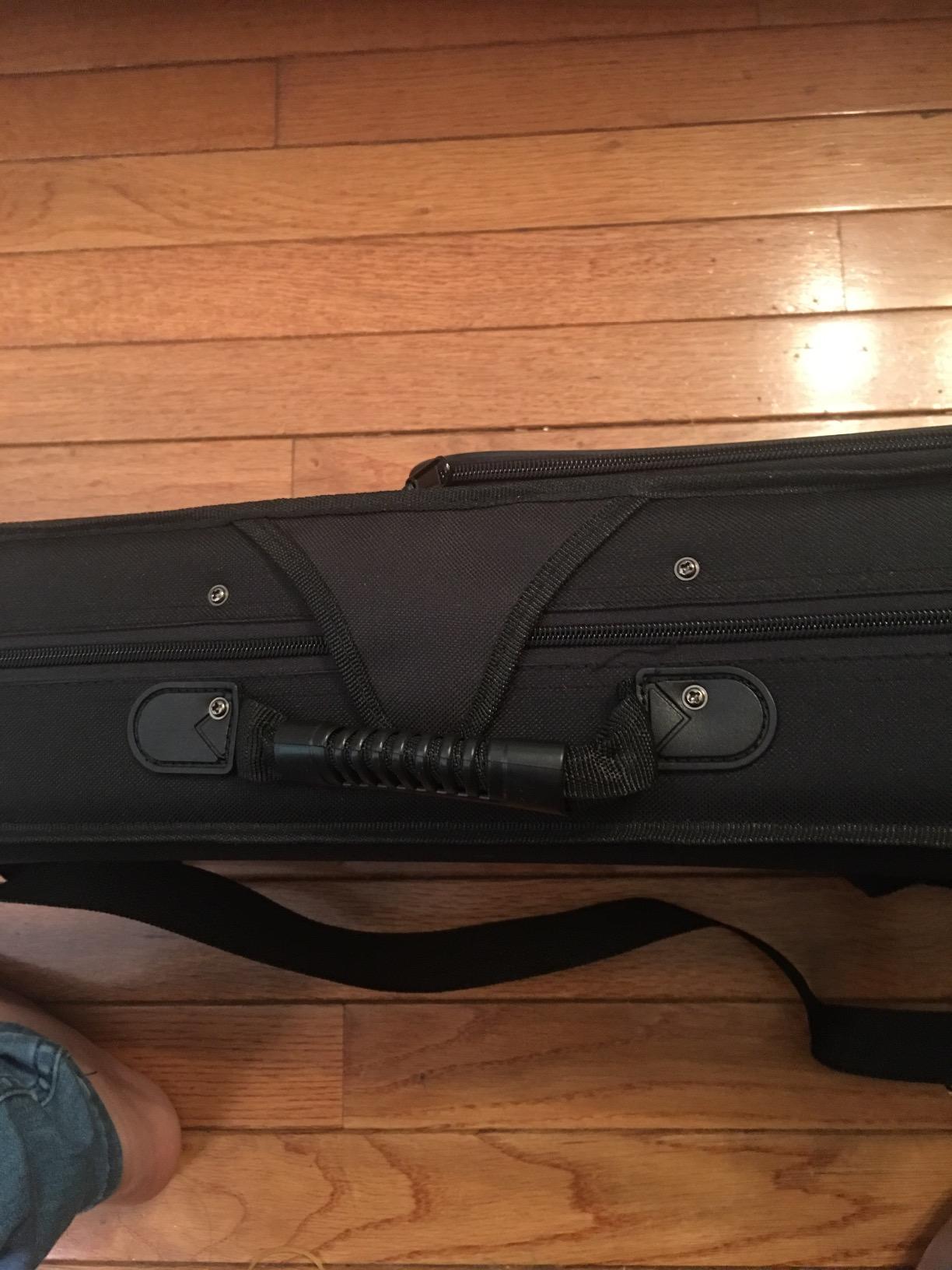 Cecilio 4/4 Violin Solidwood Violin with Strings, Bow, Rosin, Tuner, Shoulder Rest & Lesson Book customer photo 1